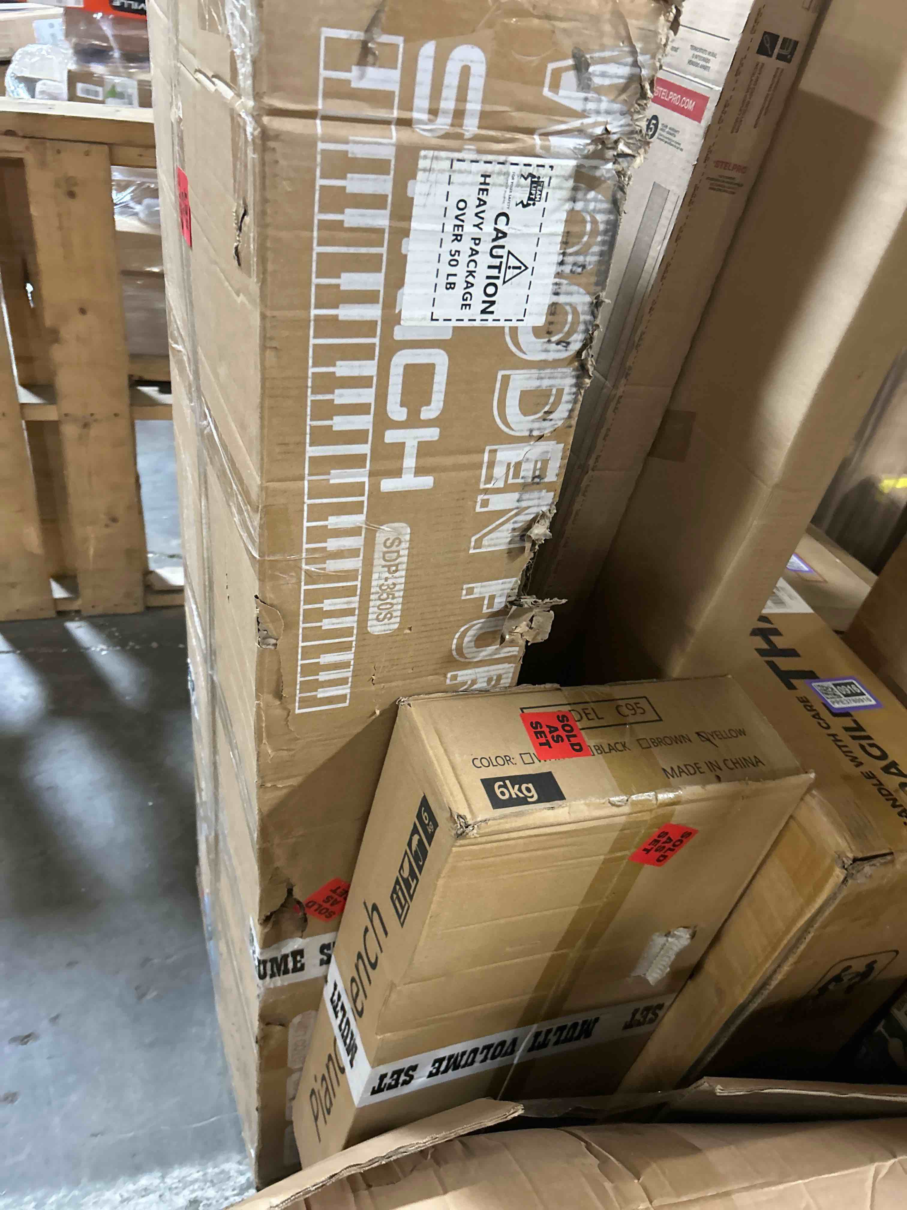 Condition photo showing Good Condition for 88 Key Weighted Digital Piano - Wooden Desk Electric Piano Transforms Between Desk and Vanity - Progressive Hammer-Action Keyboard, Perfect for Beginners with MIDI Functionality 1852 Brown