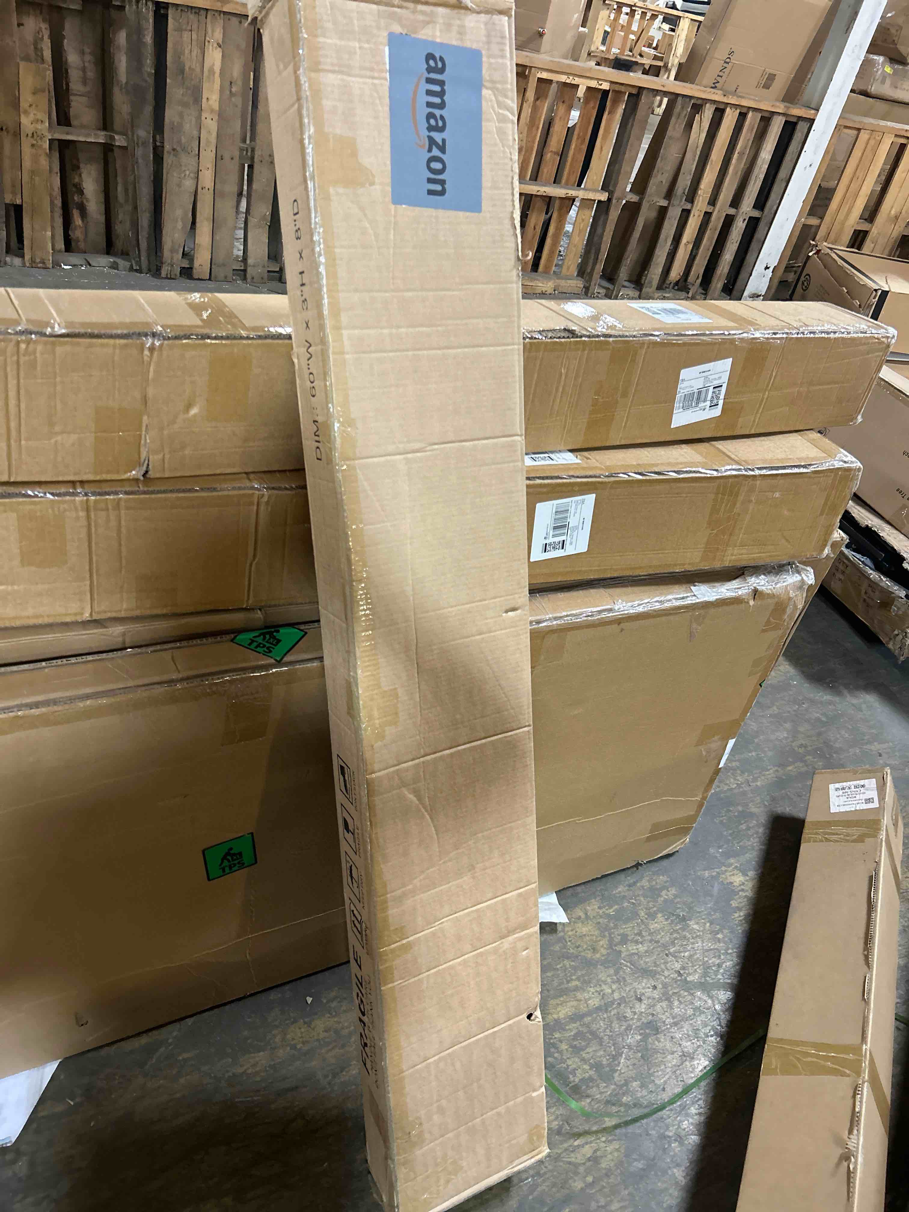 Condition photo showing New/Like New for Fireplace Mantel - Handcrafted Wood Mantles for Over Fireplace - Wall Mounted Fireplace Mantel Shelf - Floating Fireplace Mantel for Living Room Decor - 72 Inch - Natural Wood