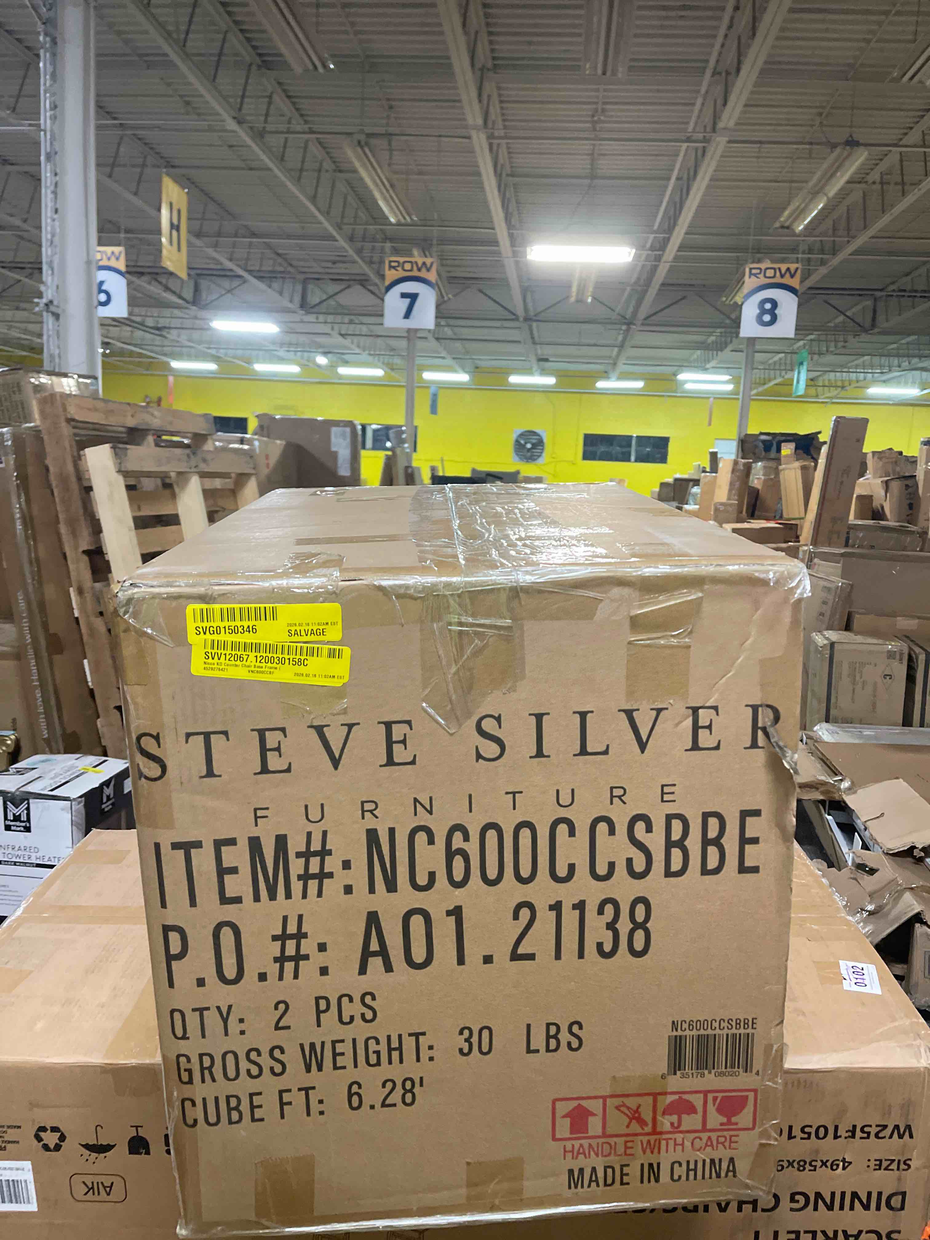 Condition photo showing New/Like New for Nicco 24-inch KD Counter Chair Base Frame