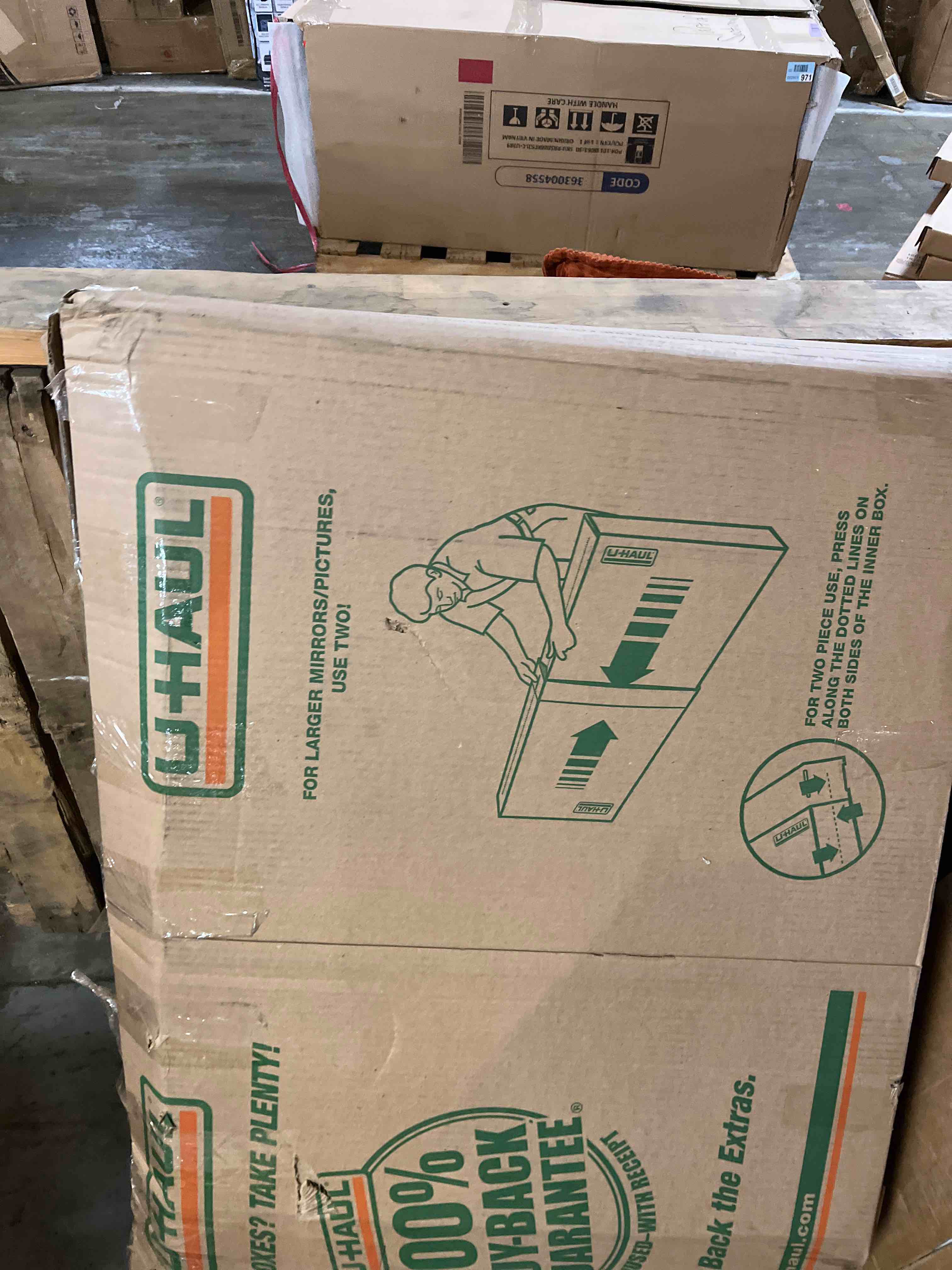 Condition photo showing As Is for Shamill 120" Wide Chenille 2 layer(Incomplete 1 box only)