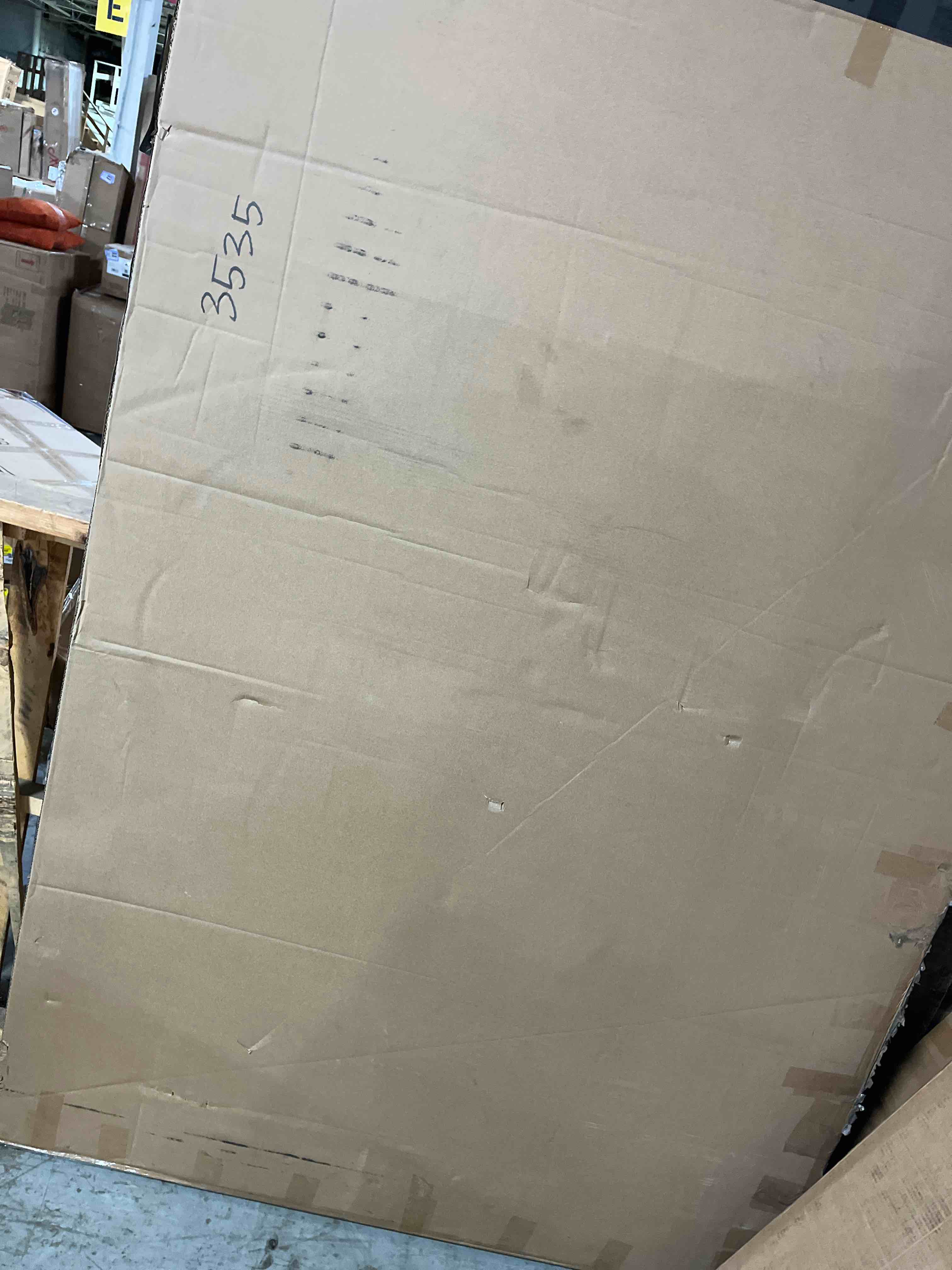 Condition photo showing As Is for Aalok 6-Piece Bedroom Set (King)(Headboard only)