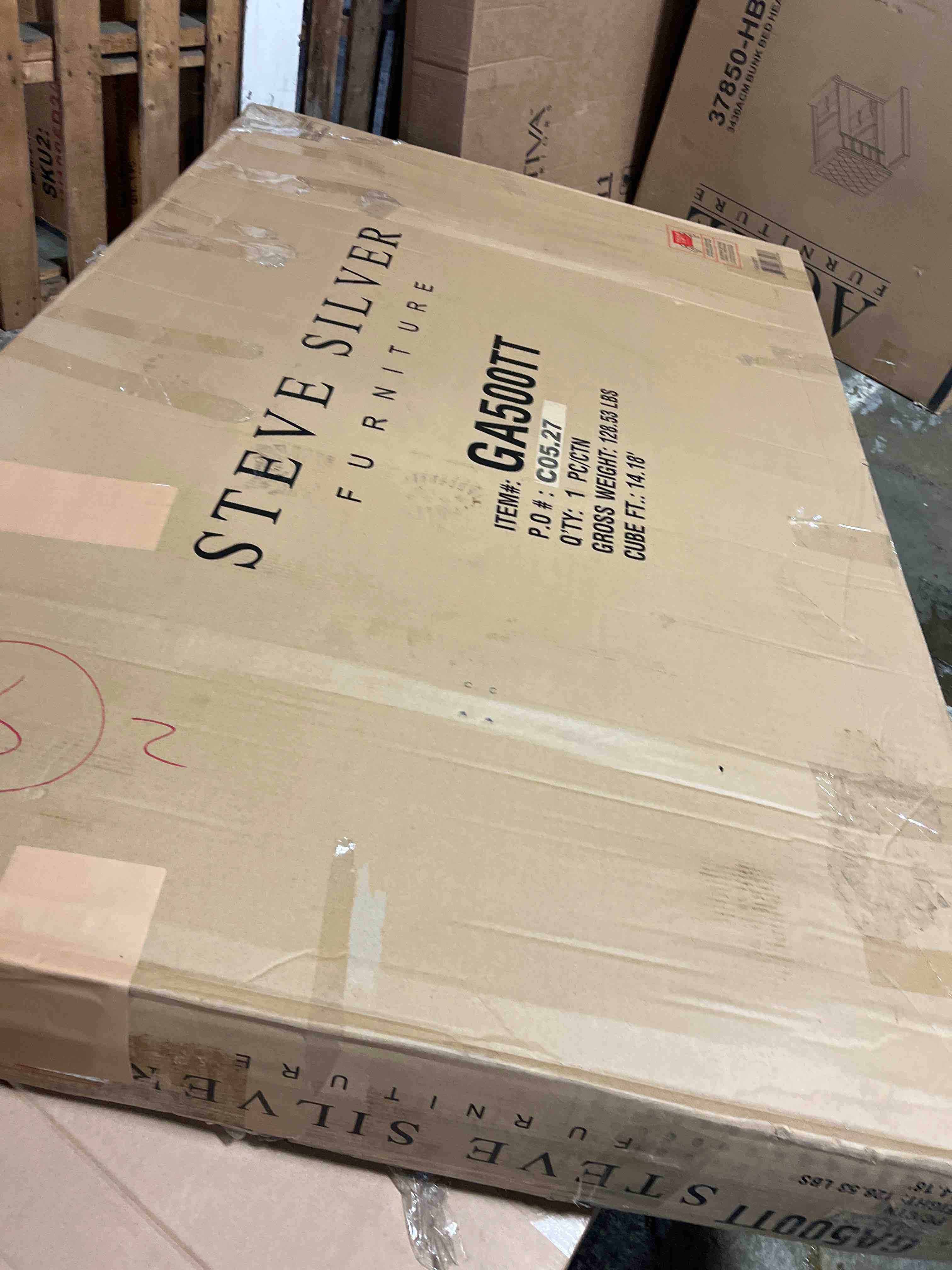 Condition photo showing As Is for Garland Table Base(Table base only)