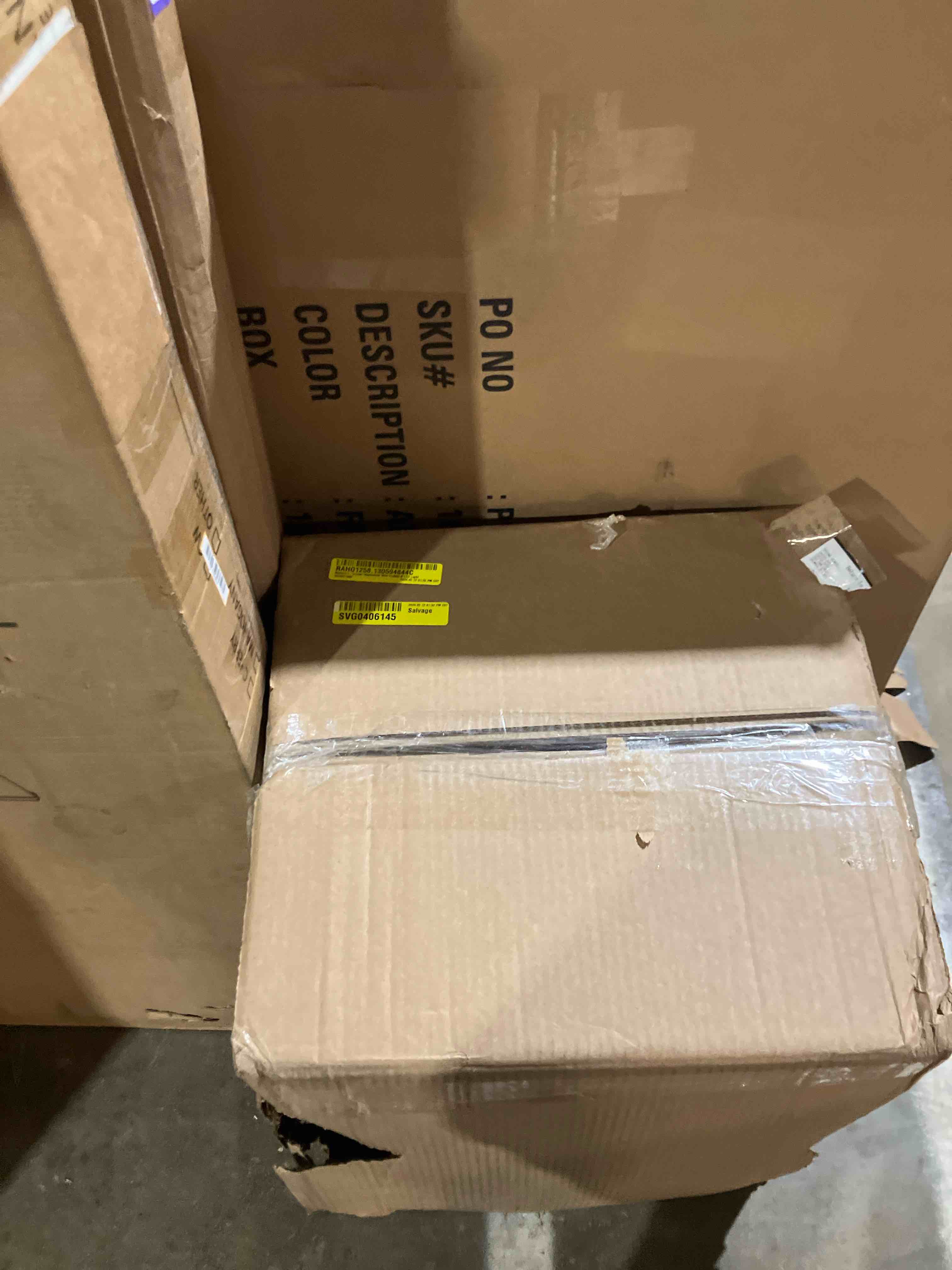 Condition photo showing Good Condition for Modern 2-Drawer Nightstand With Outlets & LED Light (Used)