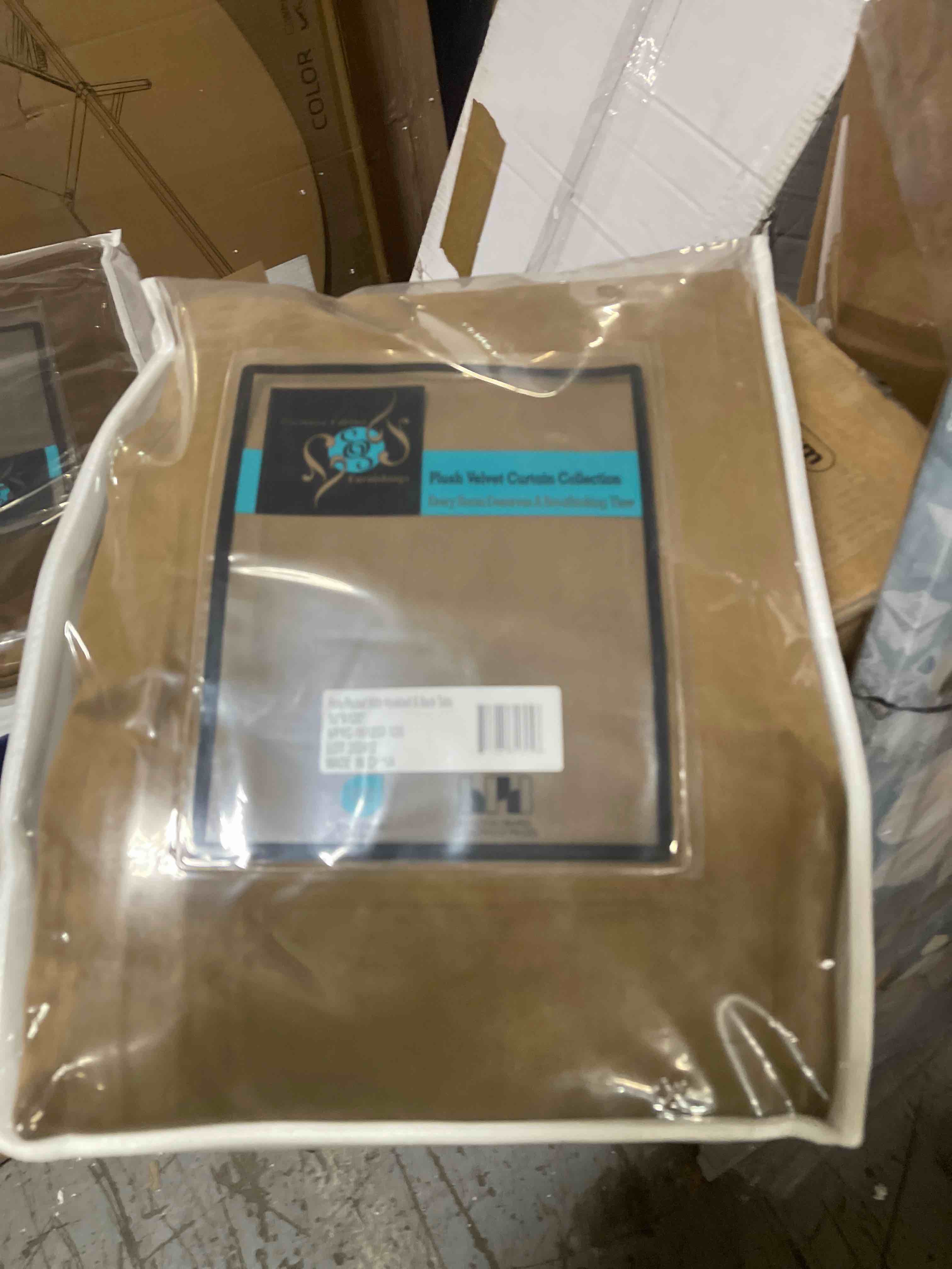 Condition photo showing New/Like New for Loria Plush Velvet 100% Blackout Curtains For Bedroom, Living Room - Single Panel