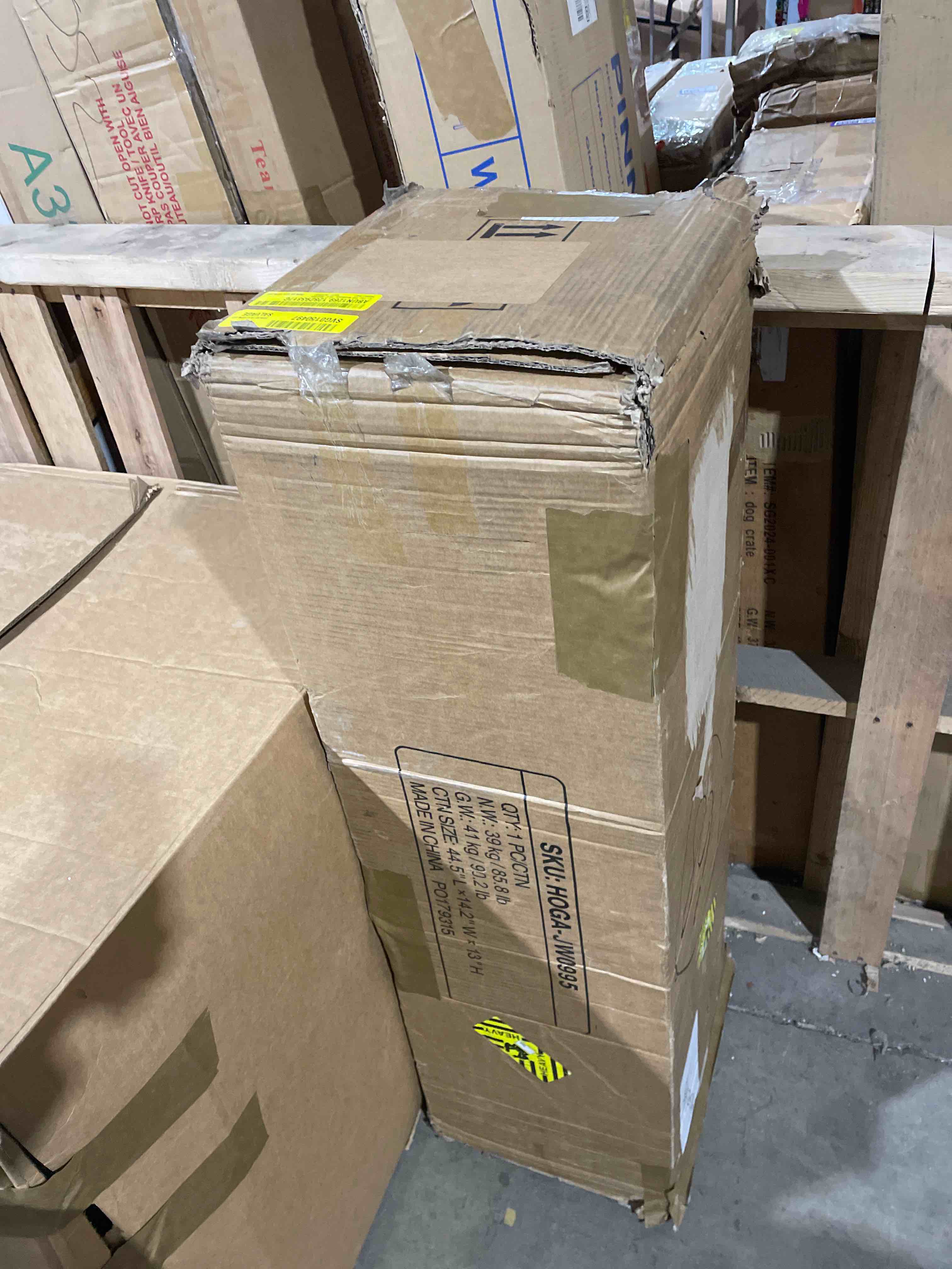 Condition photo showing New/Like New for 4 - Tier Tall Bookcase, 70.9" Wooden