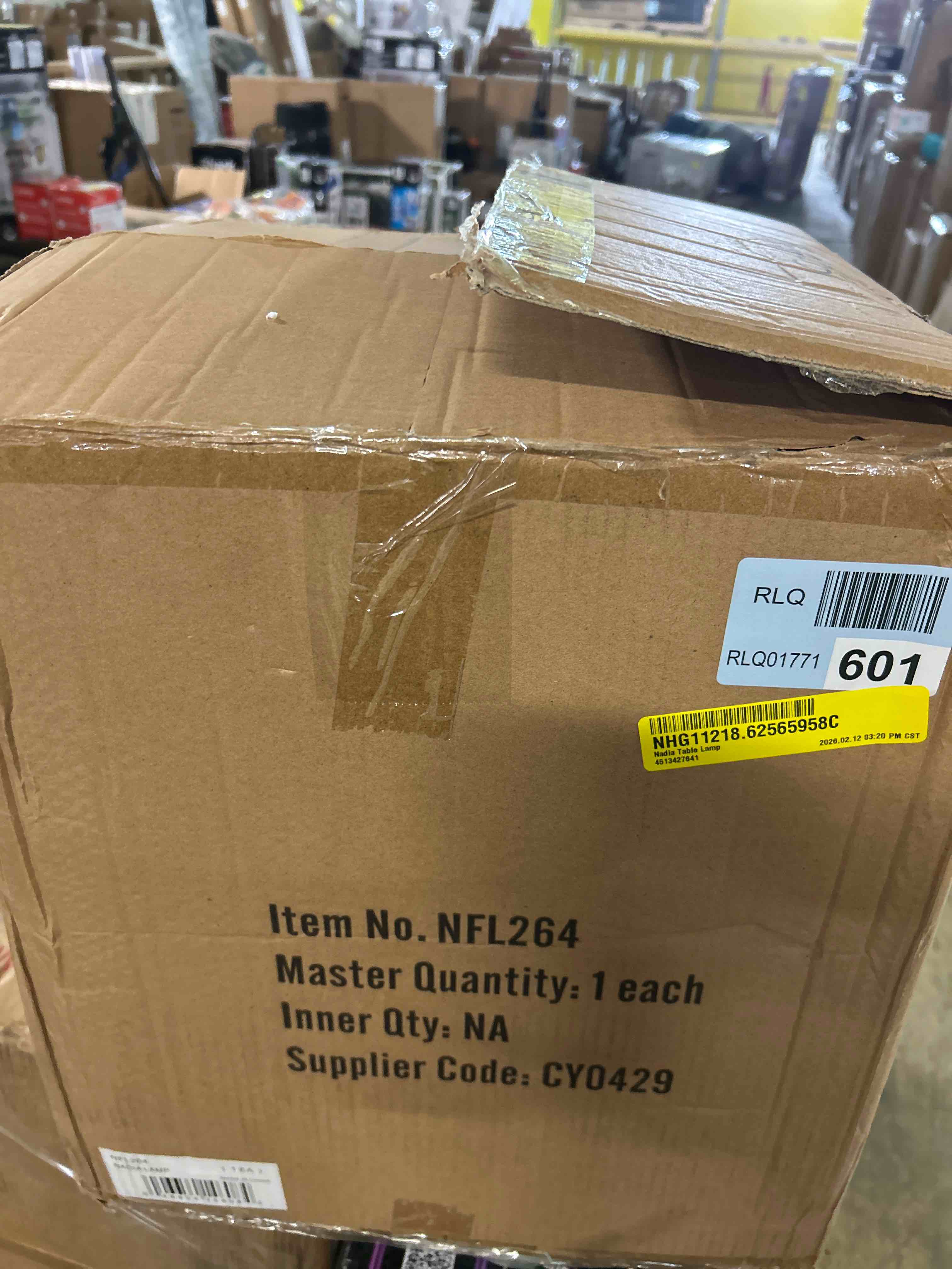 Condition photo showing New/Like New for Nadia Table Lamp