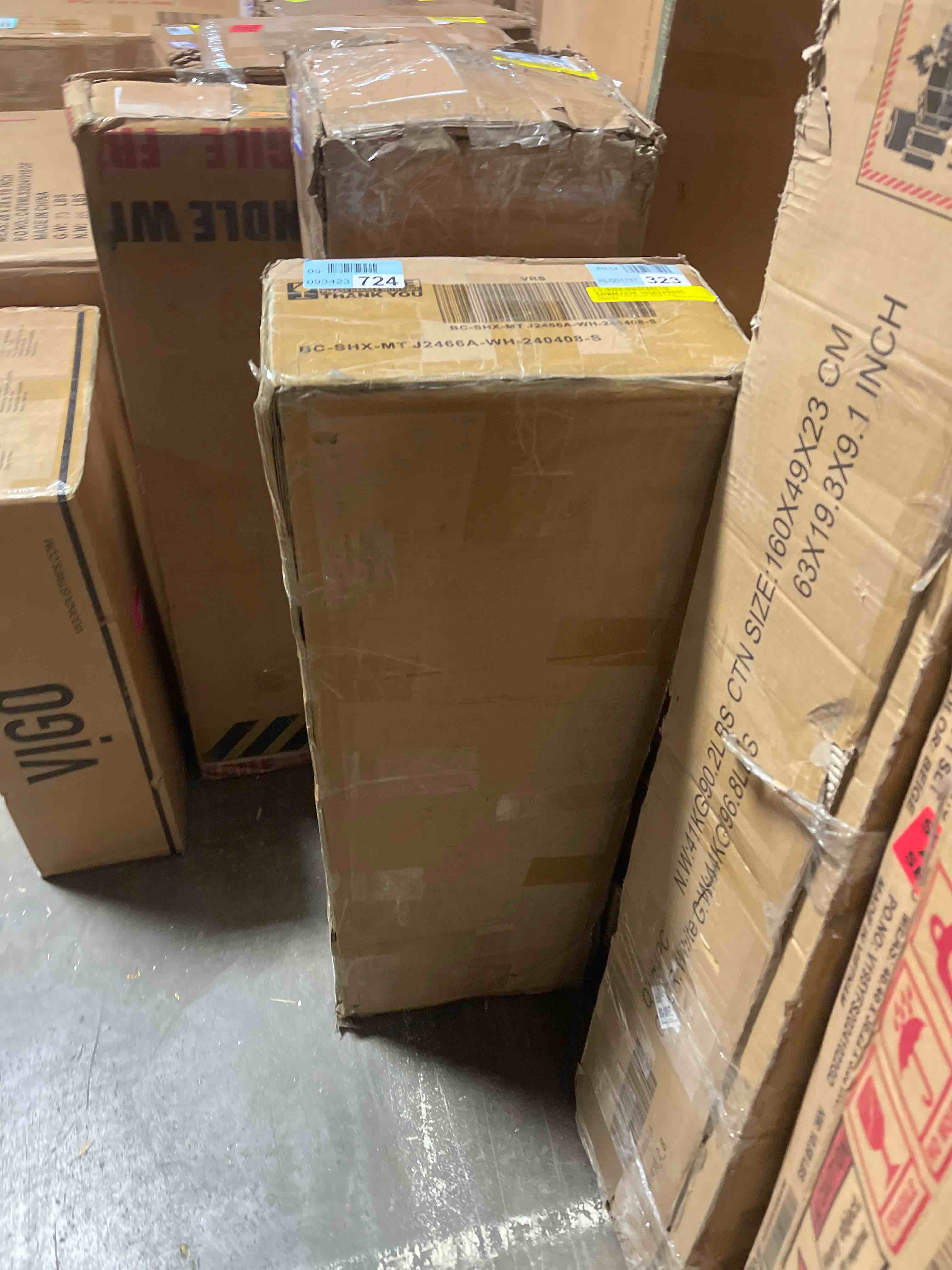 Condition photo showing New/Like New for Behren 65.4"H Freestanding Over The Toilet Storage