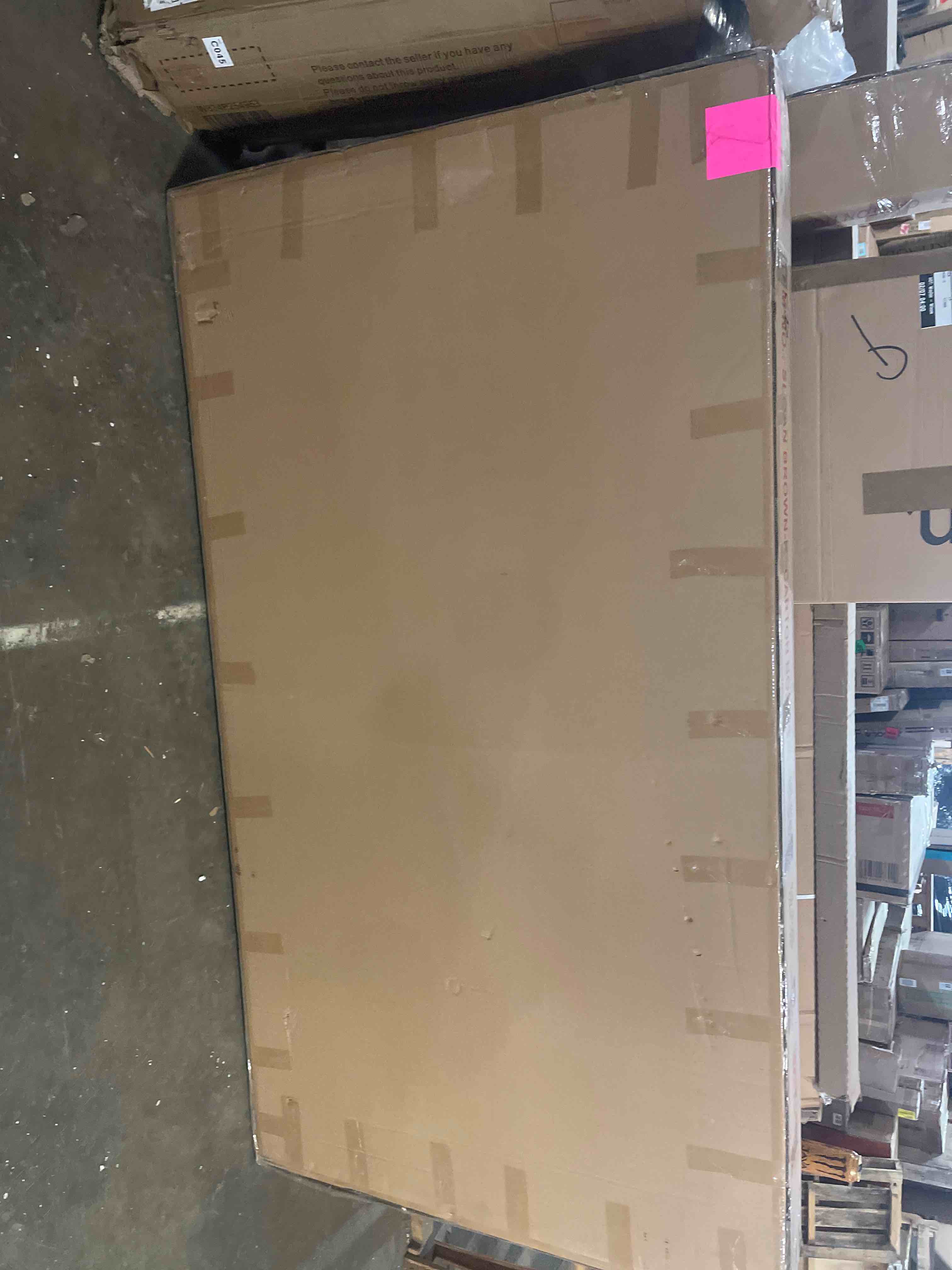 Condition photo showing New/Like New for Sloane Cocoa Brown Upholstered King Bed