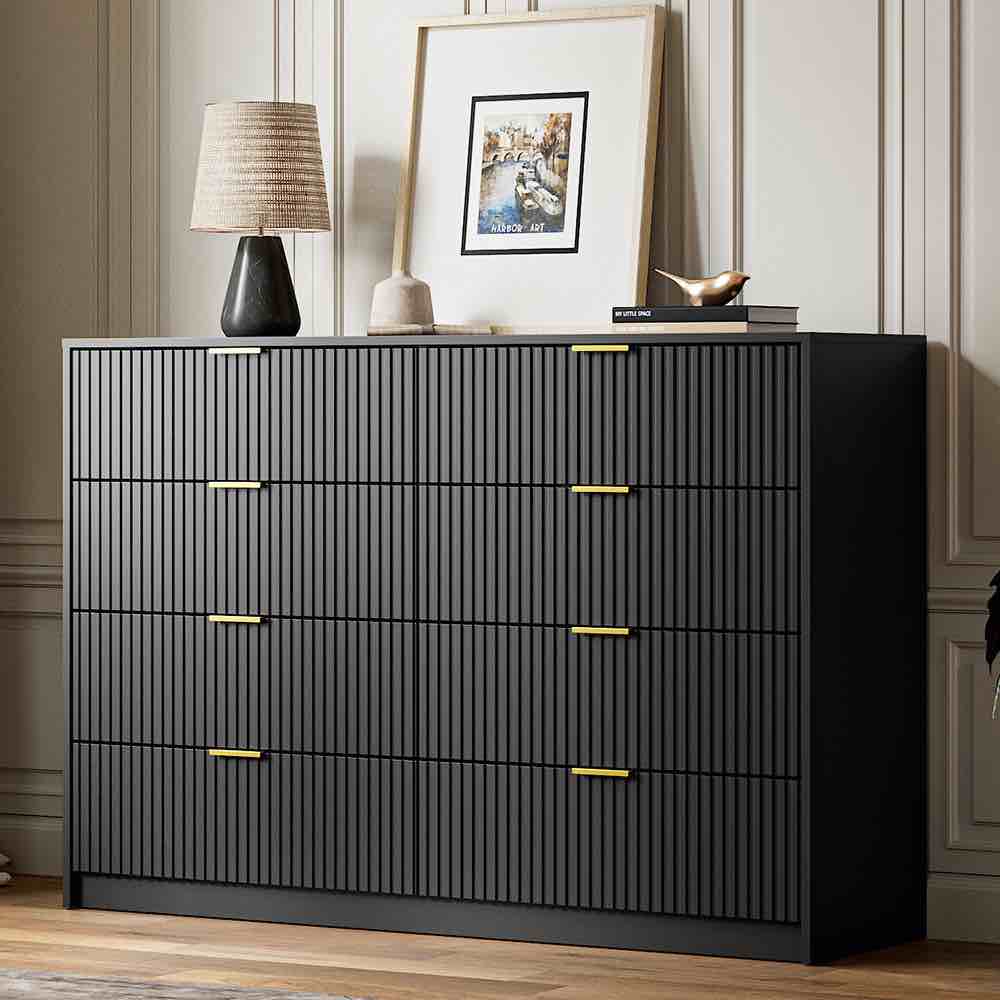 8-Drawer Double Dresser, 55" W