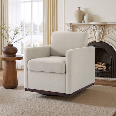 dreamsidea swivel accent chair - mid century modern arm chair - living room bedroom