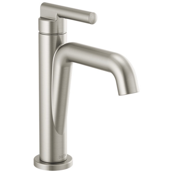 nicoli single hole bathroom faucet with drain assembly, single hand
