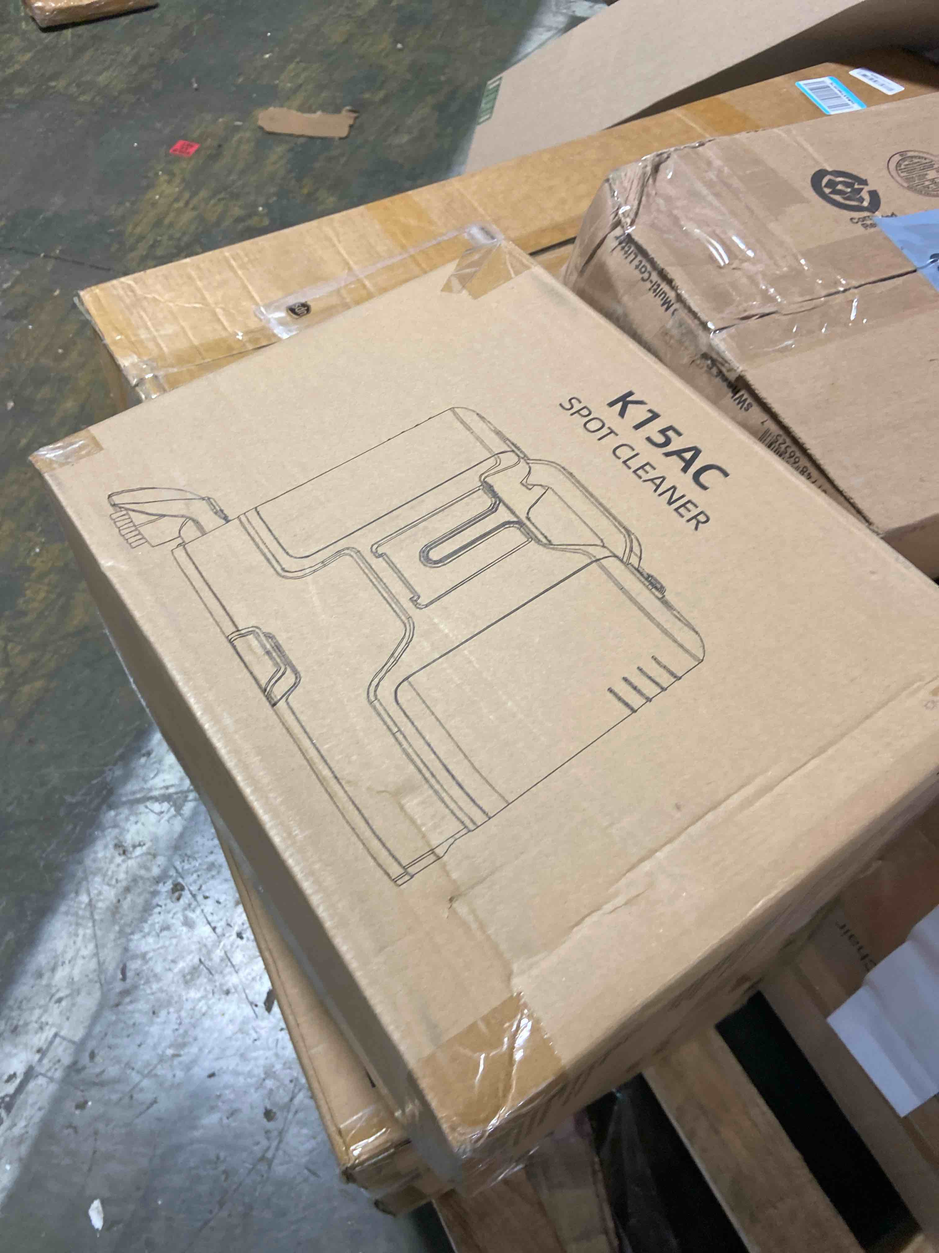 Condition photo showing New/Like New for Carpet Cleaner Machine Upholstery - 450W Shampooer Portable for Couch Rug Sofa Car Seat Furniture Fabric Wet Vacuum Spot Handheld Small Mini Car Water Aspiradora de Agua Deep Extractor Washer