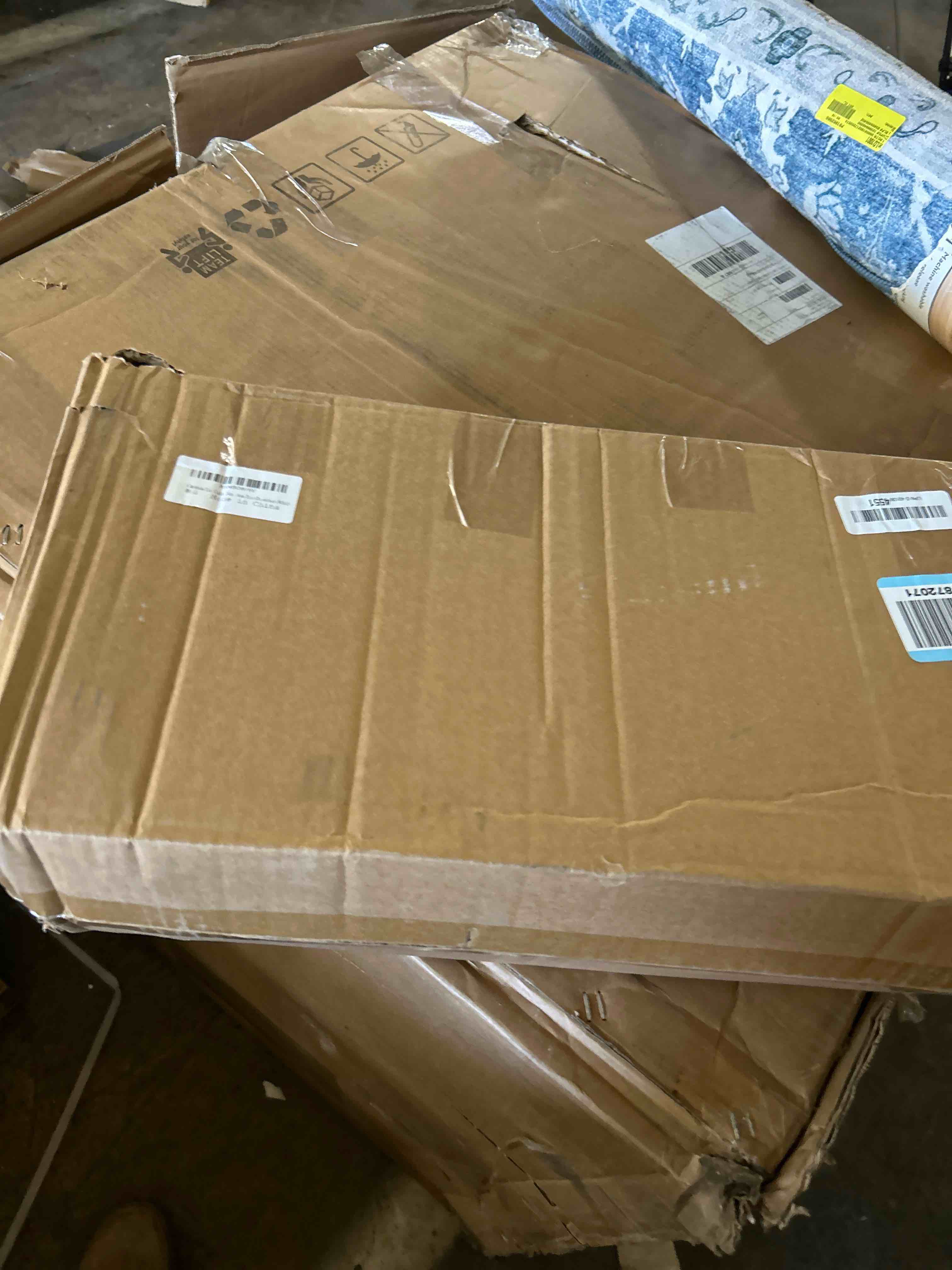 Condition photo showing Good Condition for Christmas Tree Collar, 24in Round Farmhouse Christmas Tree Collar, Christmas Tree Skirt for Artificial Christmas Trees Decoration (White)