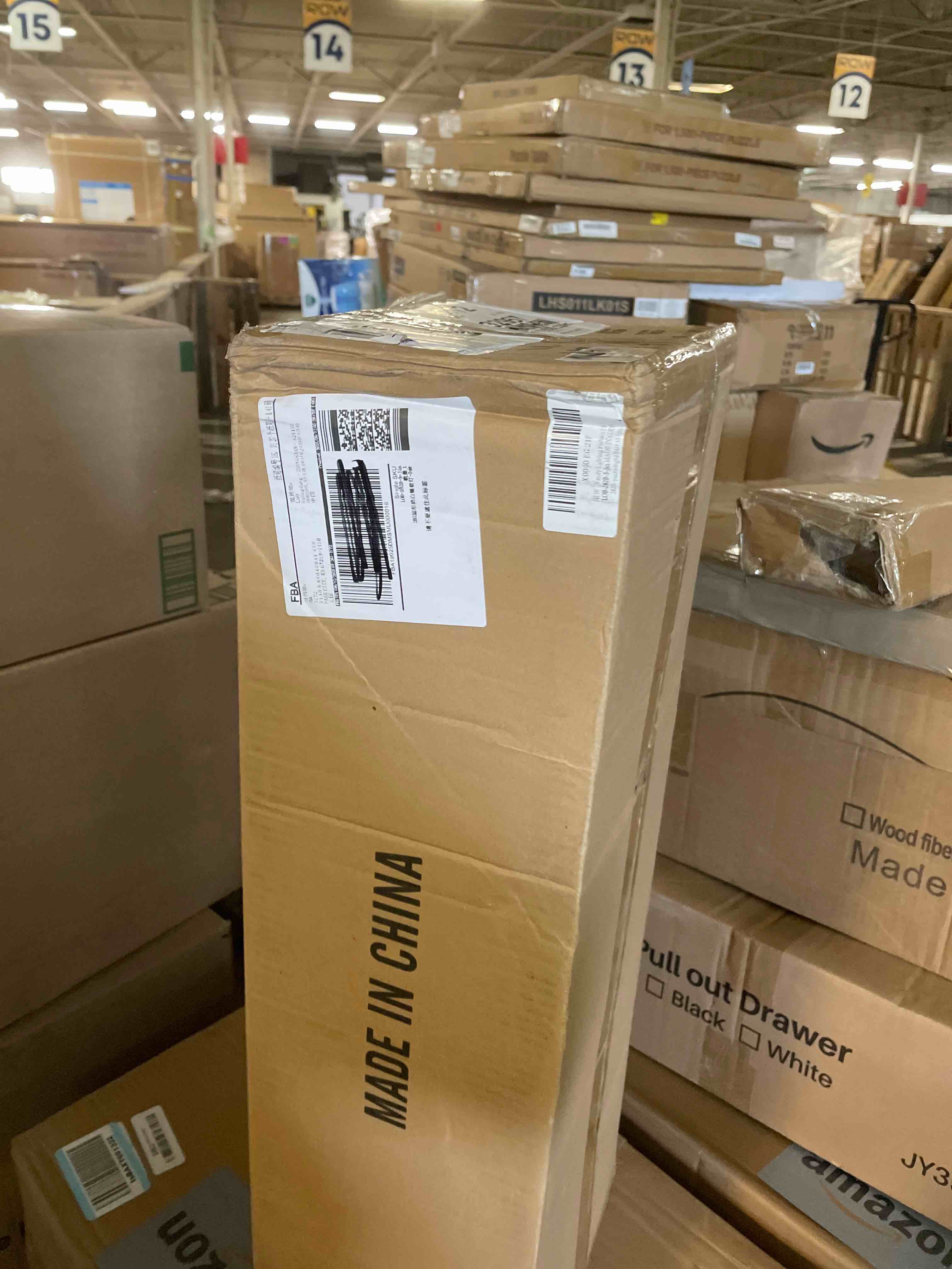 Condition photo showing Good Condition for Bathroom Light Fixtures, 4 Light Brushed Gold Vanity Light, 26 Inch Modern Wall Sconces with Globe Milk White Glass Shade, Vanity Lighting Fixtures Over Mirror, VL195-BG-ML-4 Brushed Gold, Milk Glass 4-Light