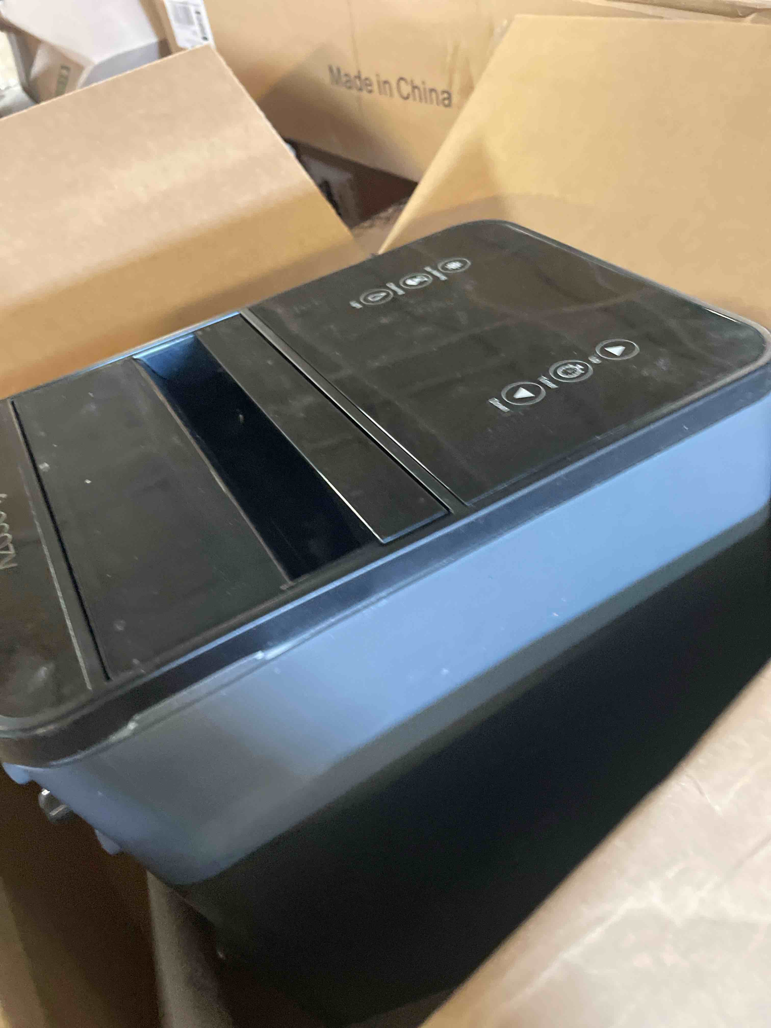 Condition photo showing As Is for (USED)Nugget Ice Maker Countertop, 40Lbs/24H Chewable Pebble Ice, One-Touch Timer Control, Self-Cleaning Sonic Ice Machine with TDS Water Tester, Pull-Out Ice Basket, Compact for Home Kitchen Office