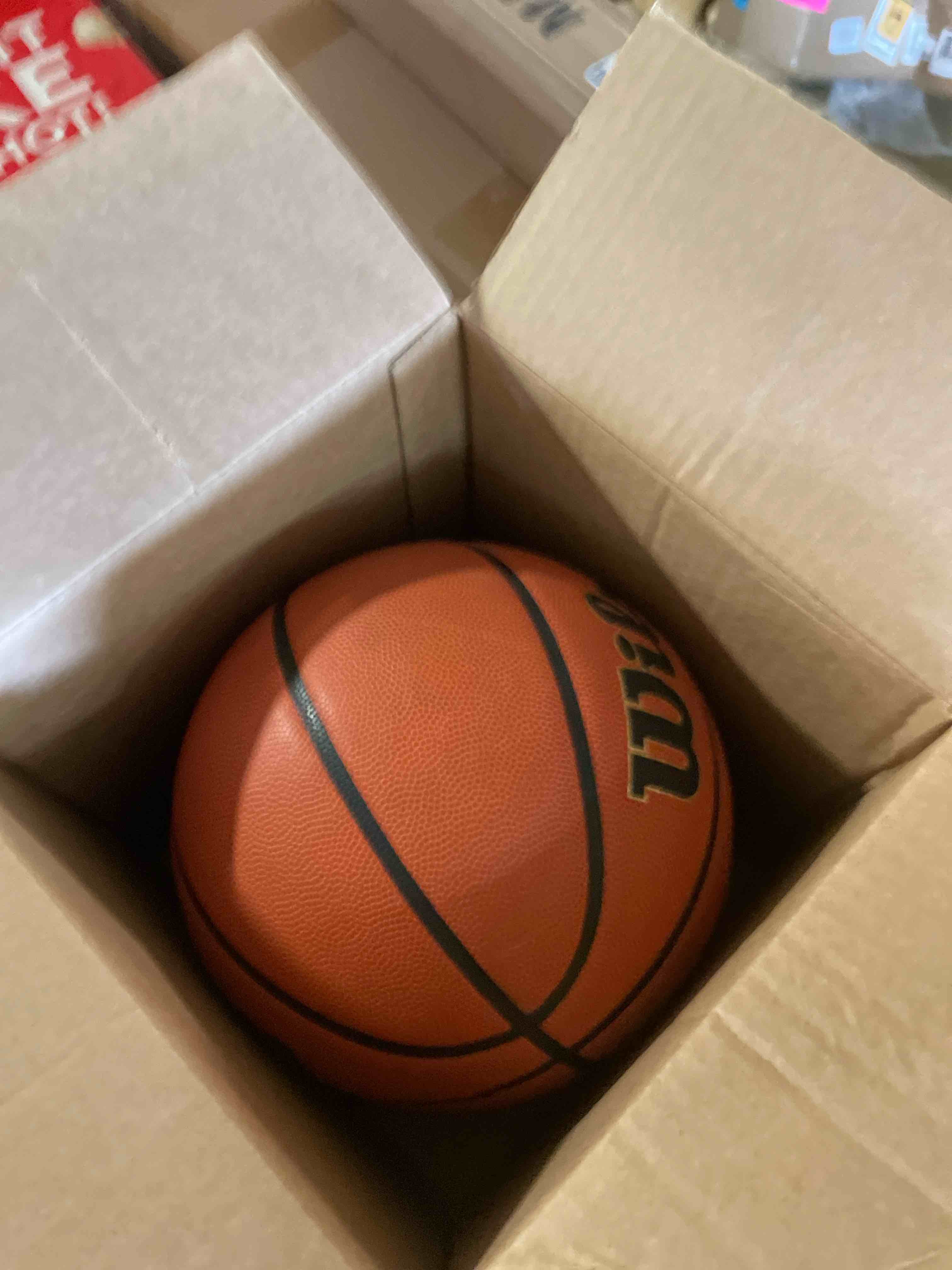 Condition photo showing New/Like New for WILSON NBA DRV Series Basketball Size 7 - 29.5" DRV Brown