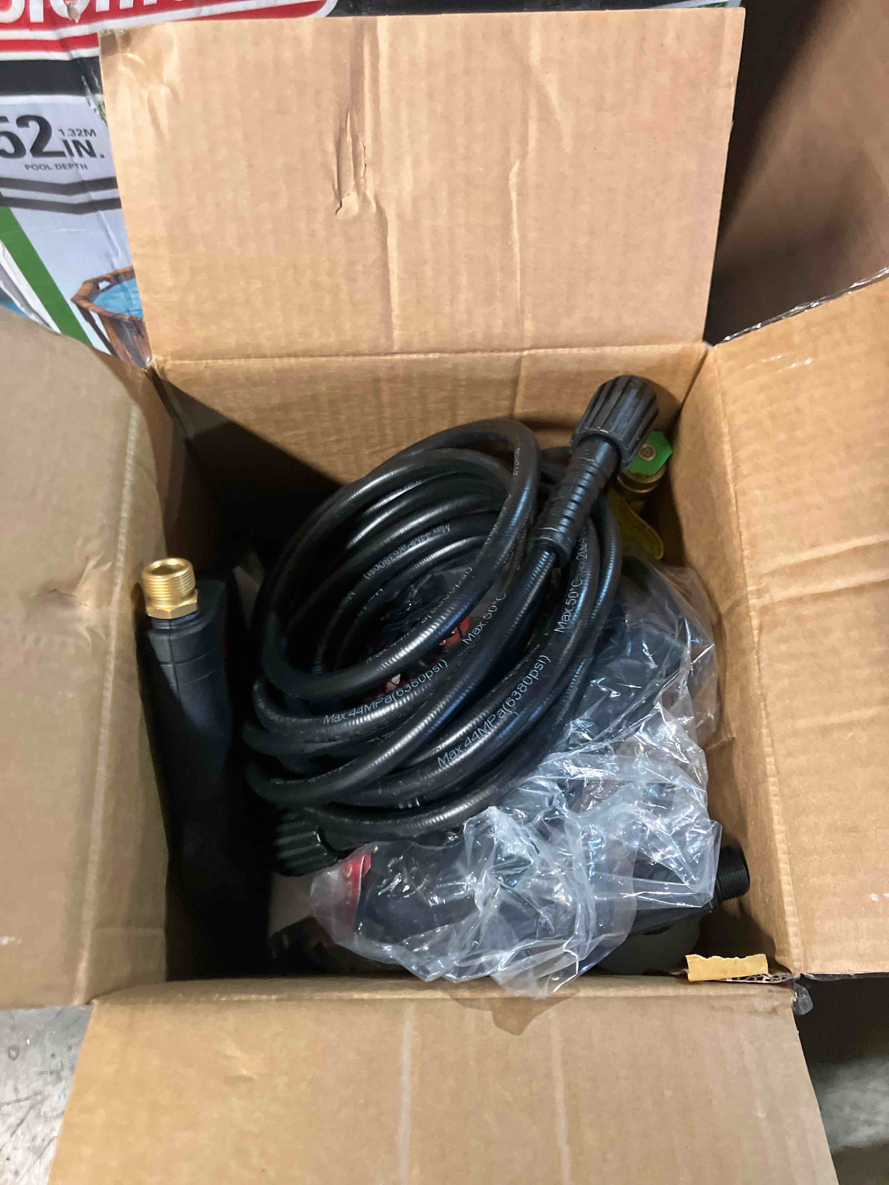 Condition photo showing New/Like New for Hyper Tough Electric Pressure Washer 1600 Psi for Household   Great for Cars  Patios  Driveways