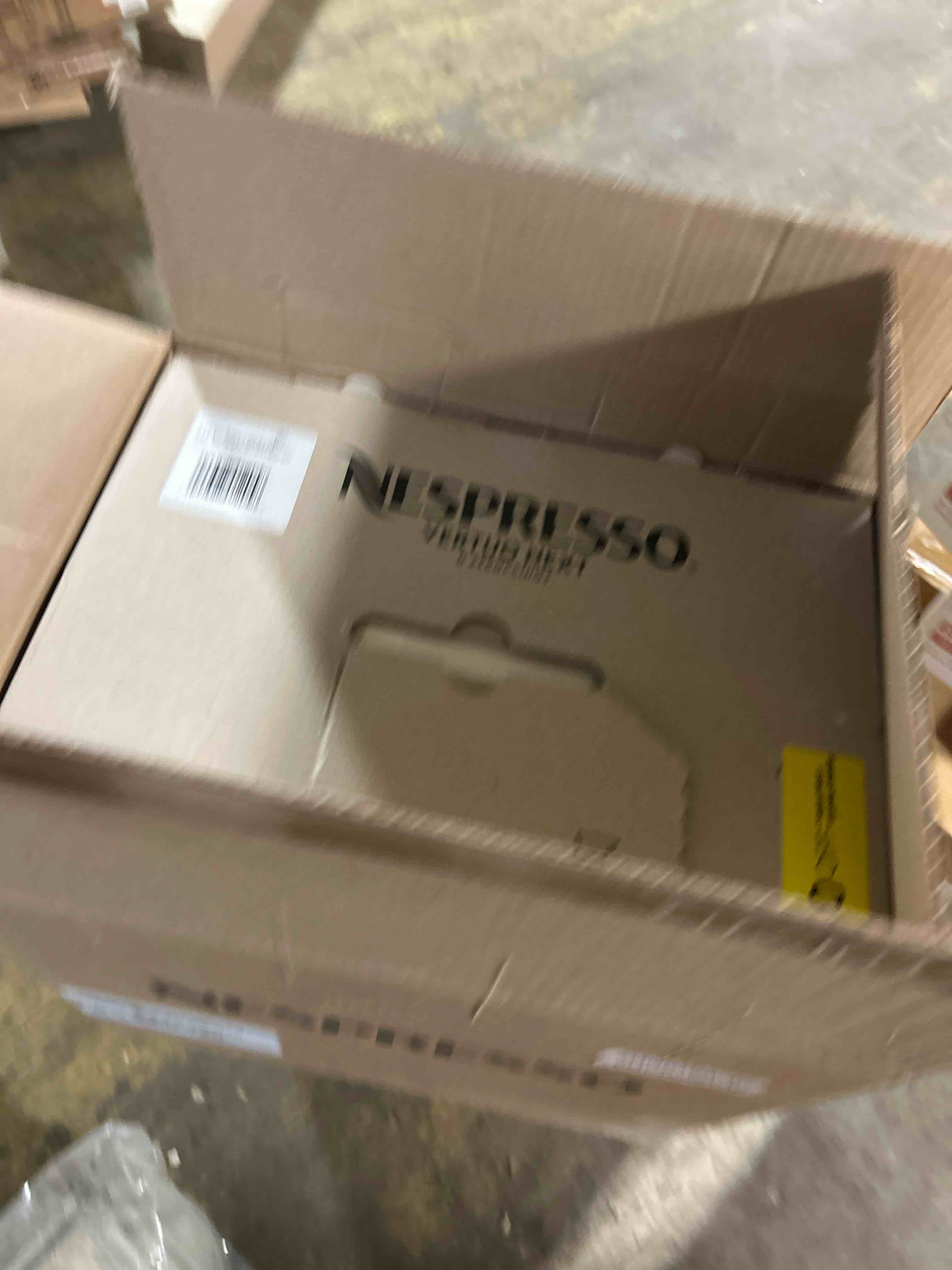 Condition photo showing New/Like New for Nespresso Vertuo Next Coffee and Espresso Machine by De'Longhi with Milk Frother, 8 ounces, Dark Grey