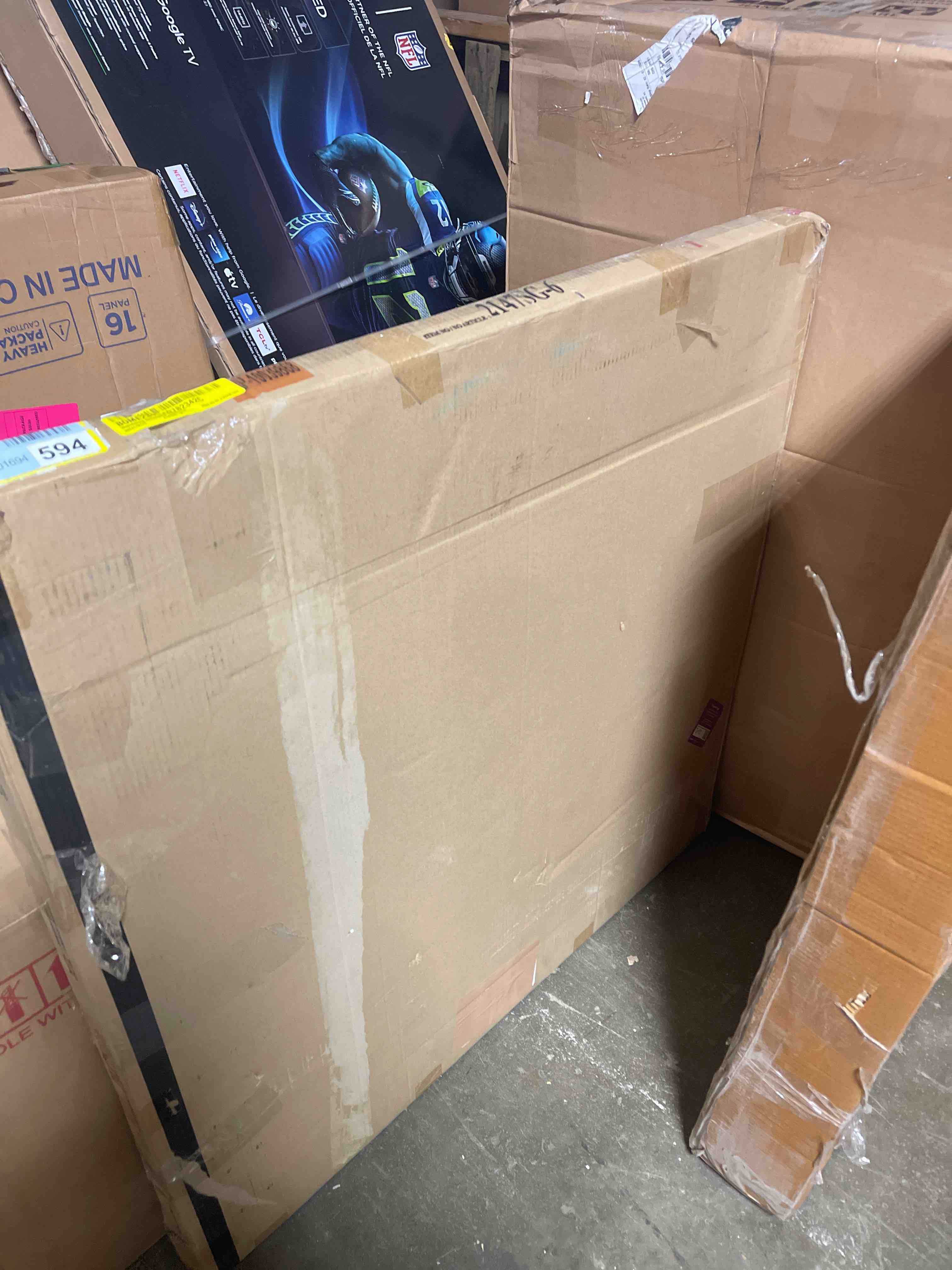 Condition photo showing New/Like New for Waynesburg Solid Wood Flat Wall Mirror