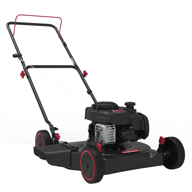 Hyper Tough 20" 125cc Gas Powered Walk-Behind Push Lawn Mower with Briggs & Stratton Engine, Black (Does not come in a box) 