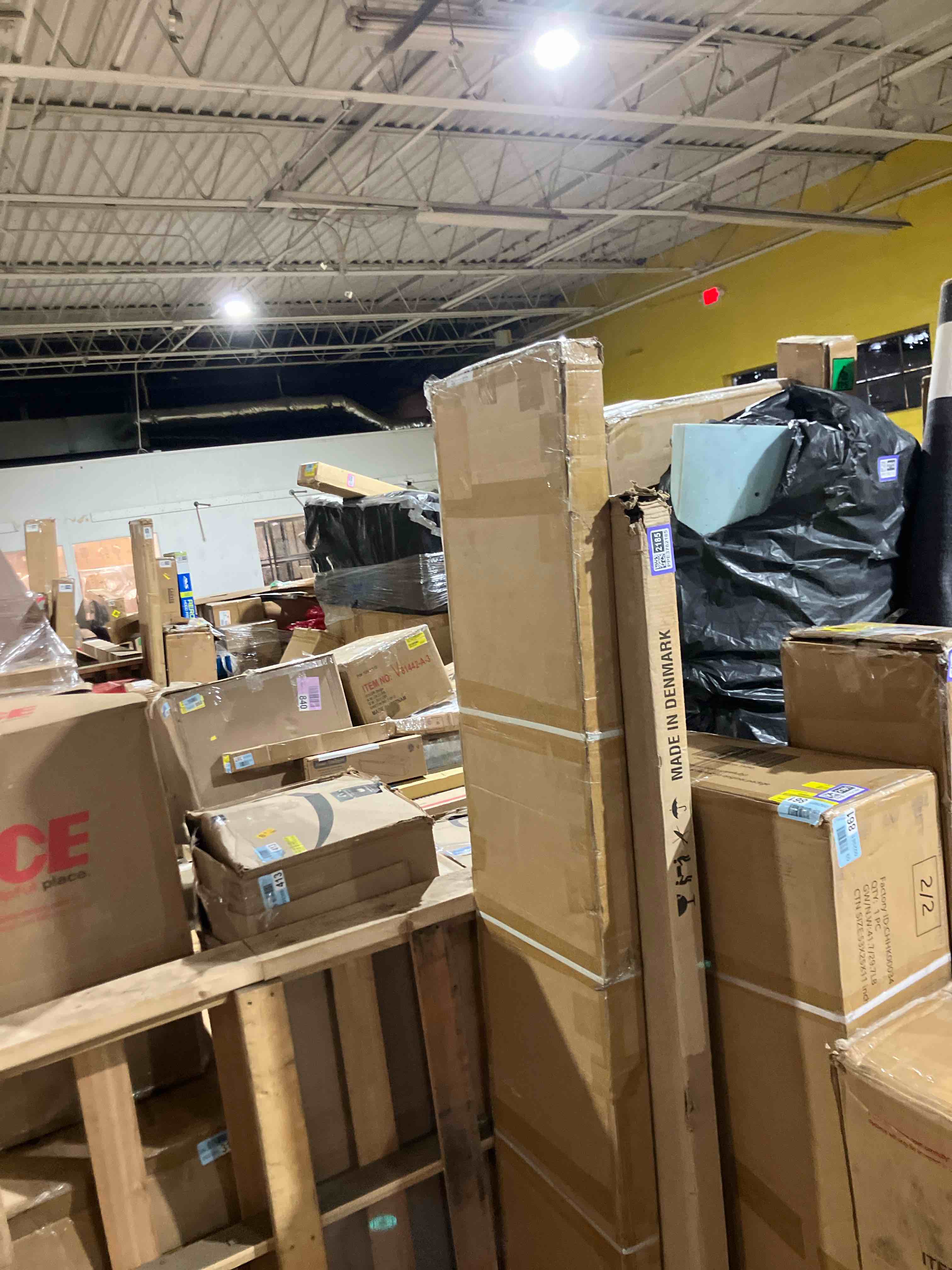 Condition photo showing New/Like New for 3-Lite 78" Frosted Glass Double Bi-Fold Doors for 80" Door Opening Height with Installation Hardware Kit