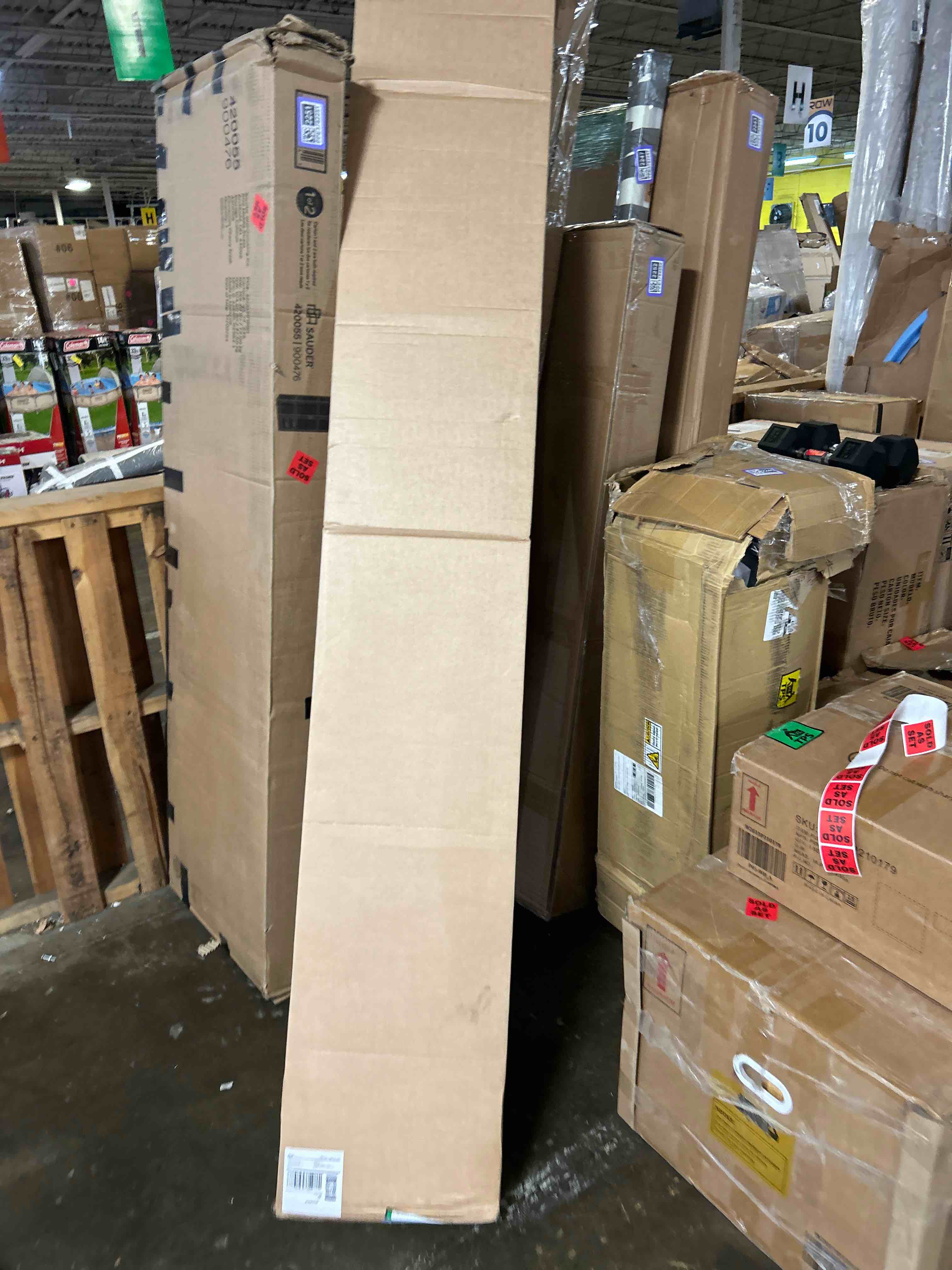 Condition photo showing New/Like New for NeatiEase Wood Panels for Wall, 4-Piece 96" x 12.6" Soundproof Wood Slat Wall Panel for Interior Wall Decor Noise Cancelling, Acoustic Wall Panels, Sound Absorbing Panel (Teak)