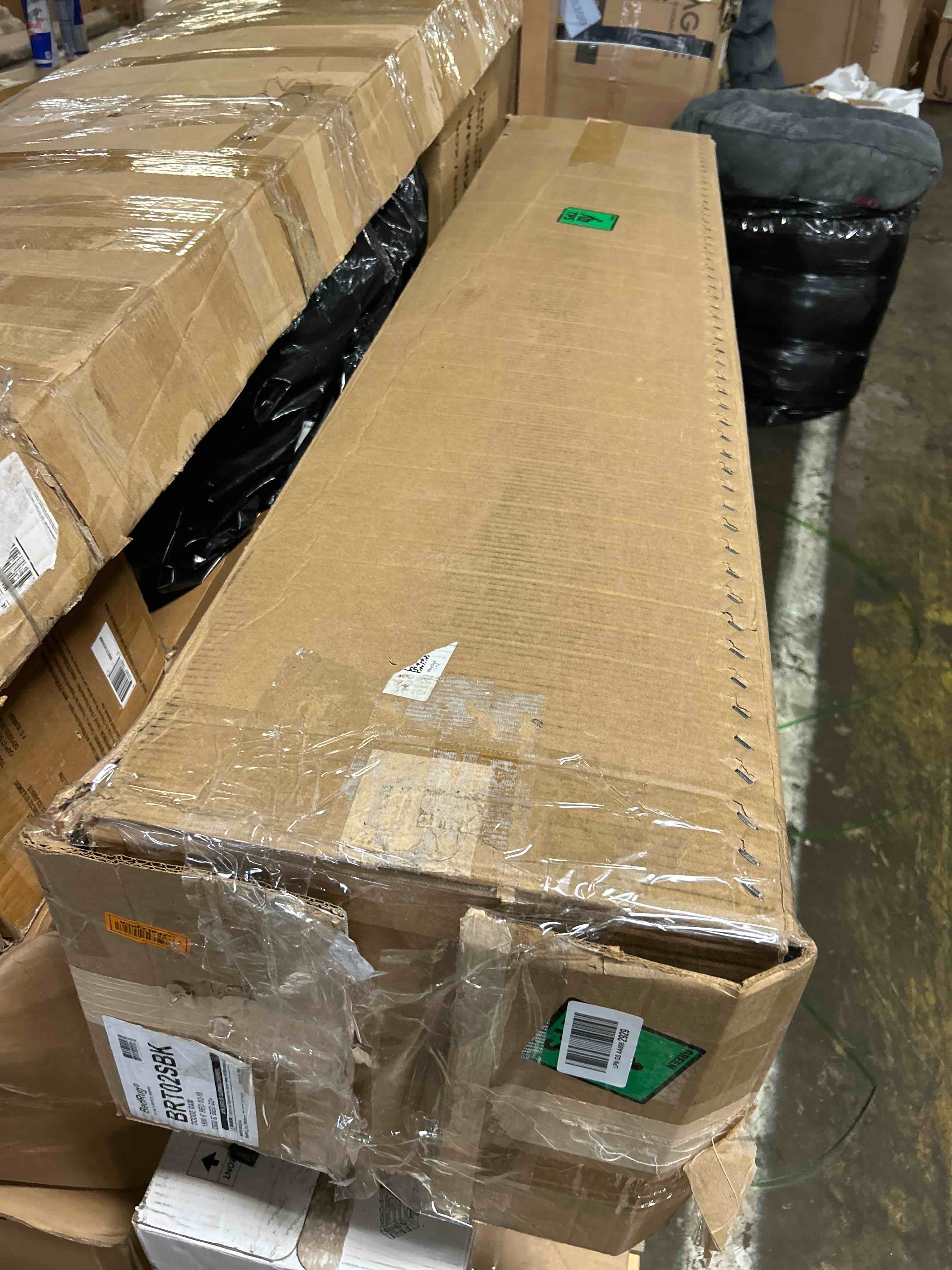 Condition photo showing Good Condition for LASFIT 6.4FT Truck Bed Mat for Ram 1500 2019-2026 Standard Bed (6FT4/76.3inches) NOT for Classic Model or Model with RamBox, All Weather TPE Custom Fit Truck Cargo Bed Liner, Black 3) For RAM 1500 | 2019-2026 | Bed Mat (6'4" Bed)