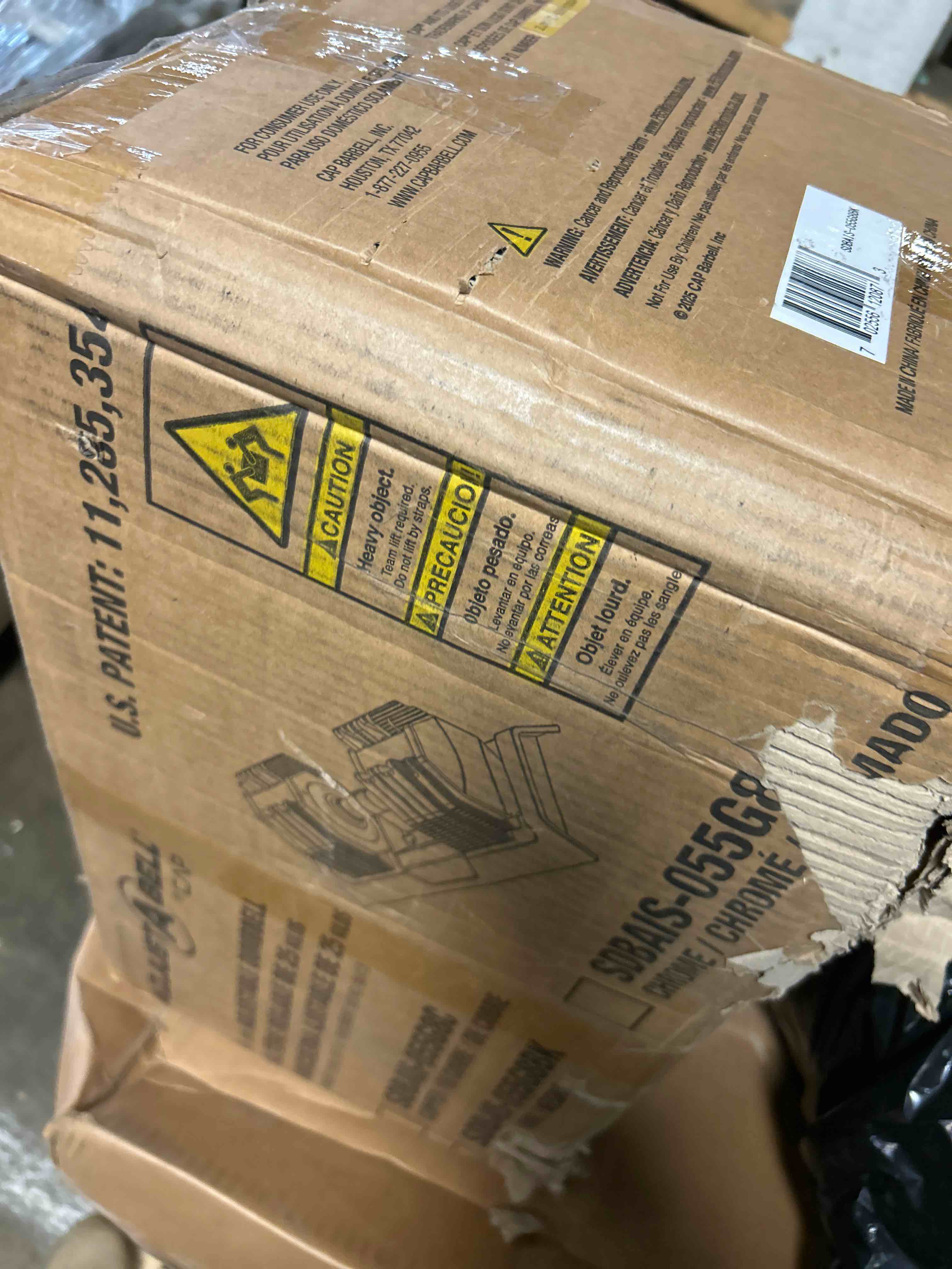 Condition photo showing New/Like New for CAP Barbell ADJUSTABELL Adjustable Round Dumbbell Weights - Singles & Pairs | 12.5 lb, 25 lb & 55 lb | Multiple Handle Options