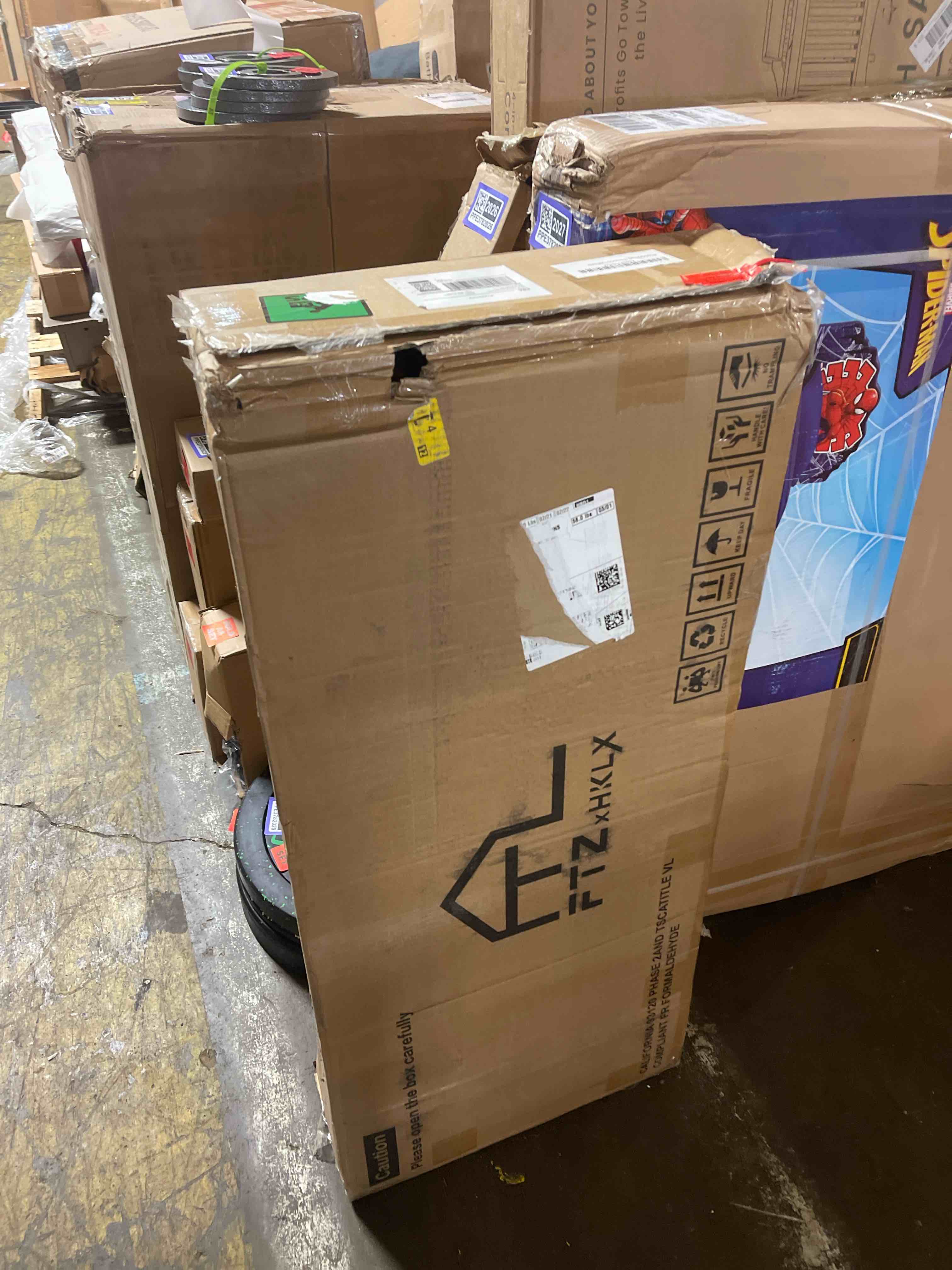 Condition photo showing New/Like New for White Night Stand Set 2,Modern Bedside Table with Door and Open Storage,Fluted Nightstand and Wood End Side Table with Rose Gold Metal Legs and Handles for Bedroom,Living Room,White White 1 Door