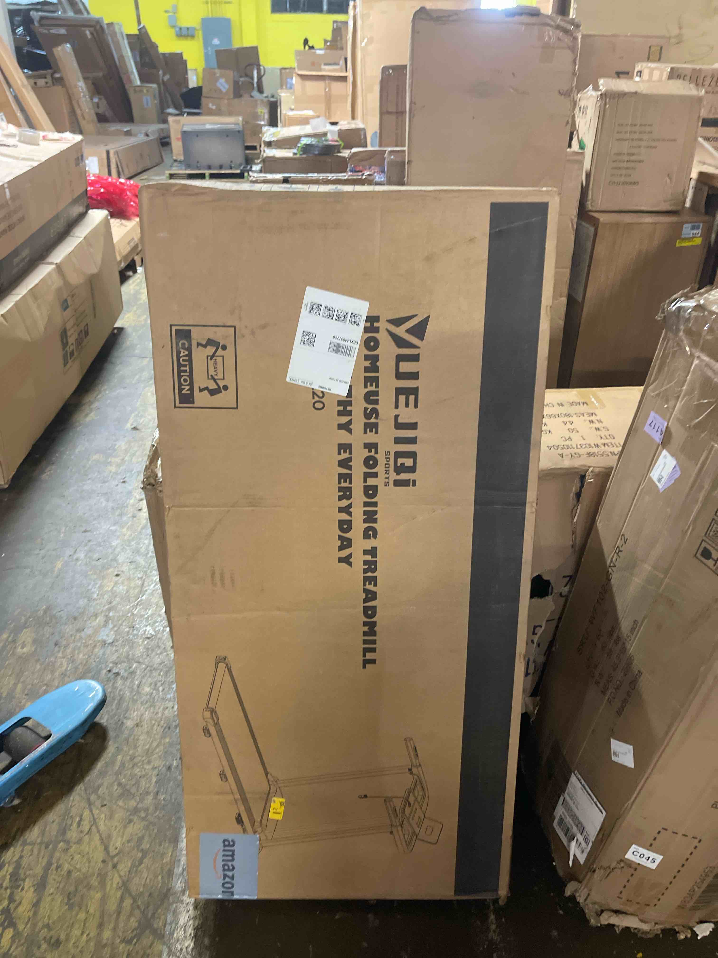 Condition photo showing New/Like New for Walking Pad Treadmill with Handle Bar 3.0 HP Foldable Treadmills 300LBS Capacity Folding Walking Pad 3 in 1 Under Desk Treadmill Remote Control with APP Carbon black