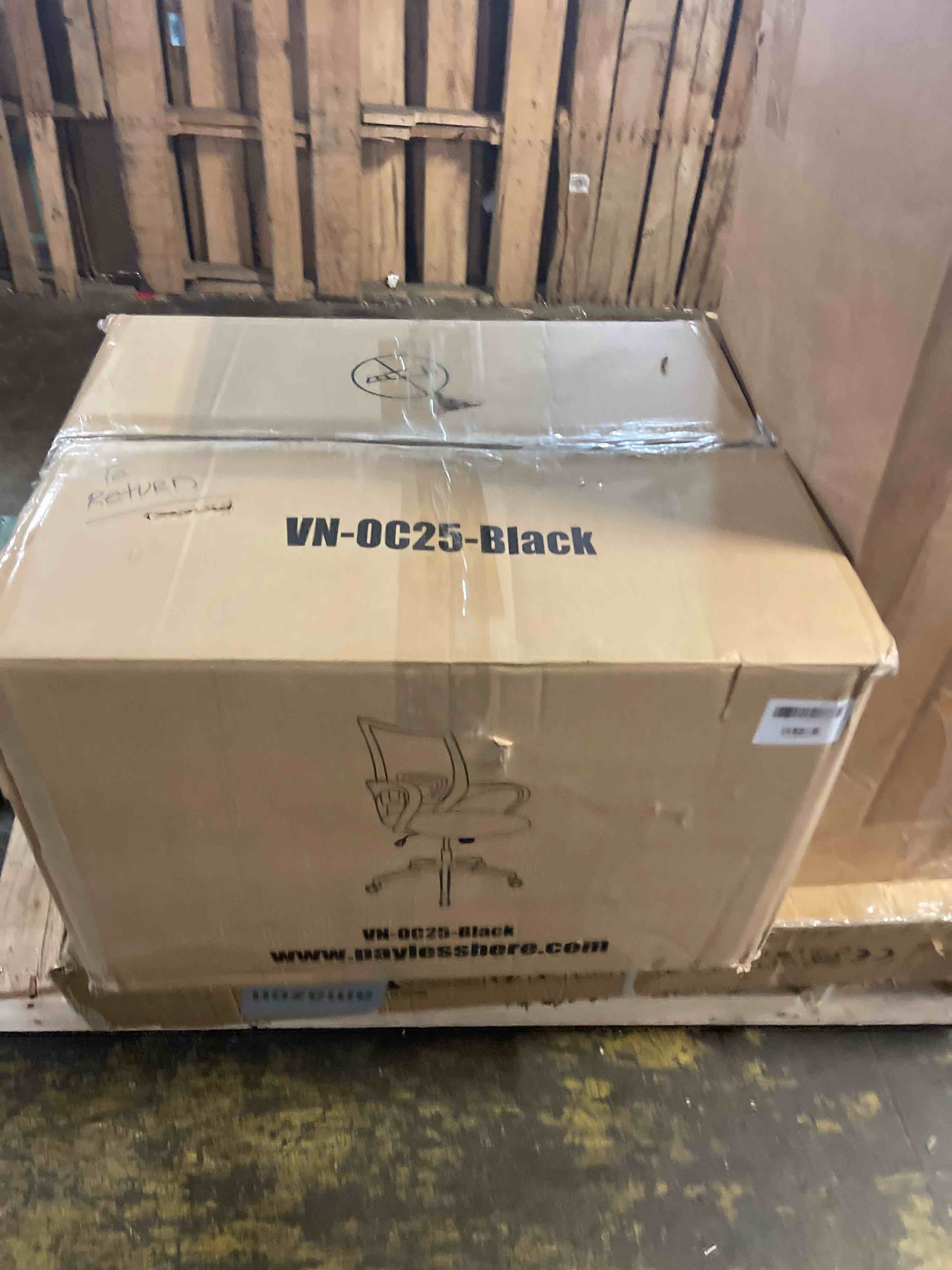 Condition photo showing New/Like New for Neo Chair Office Computer Desk Chair Gaming-Ergonomic Mid Back Cushion Lumbar Support with Wheels Comfortable Blue Mesh Racing Seat Adjustable Swivel Rolling Home Executive (Black)