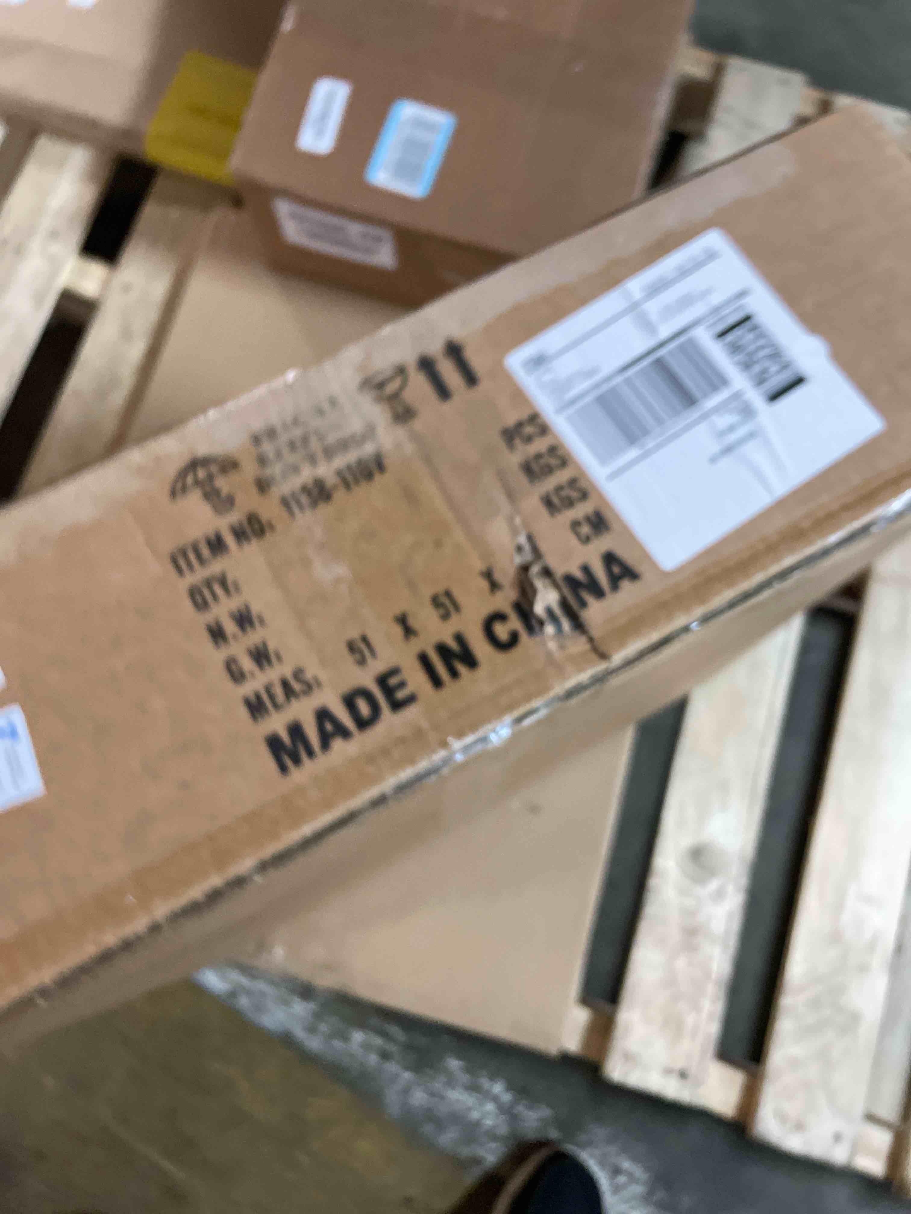 Condition photo showing New/Like New for Ceiling Fans with Lights and Remote, 20" Modern Low Profile Ceiling Fan, 6-Speed Quiet Reversible Motor, Flush Mount LED Fan Light,Stepless Dimmable for Bedroom & Kids Room (Black)