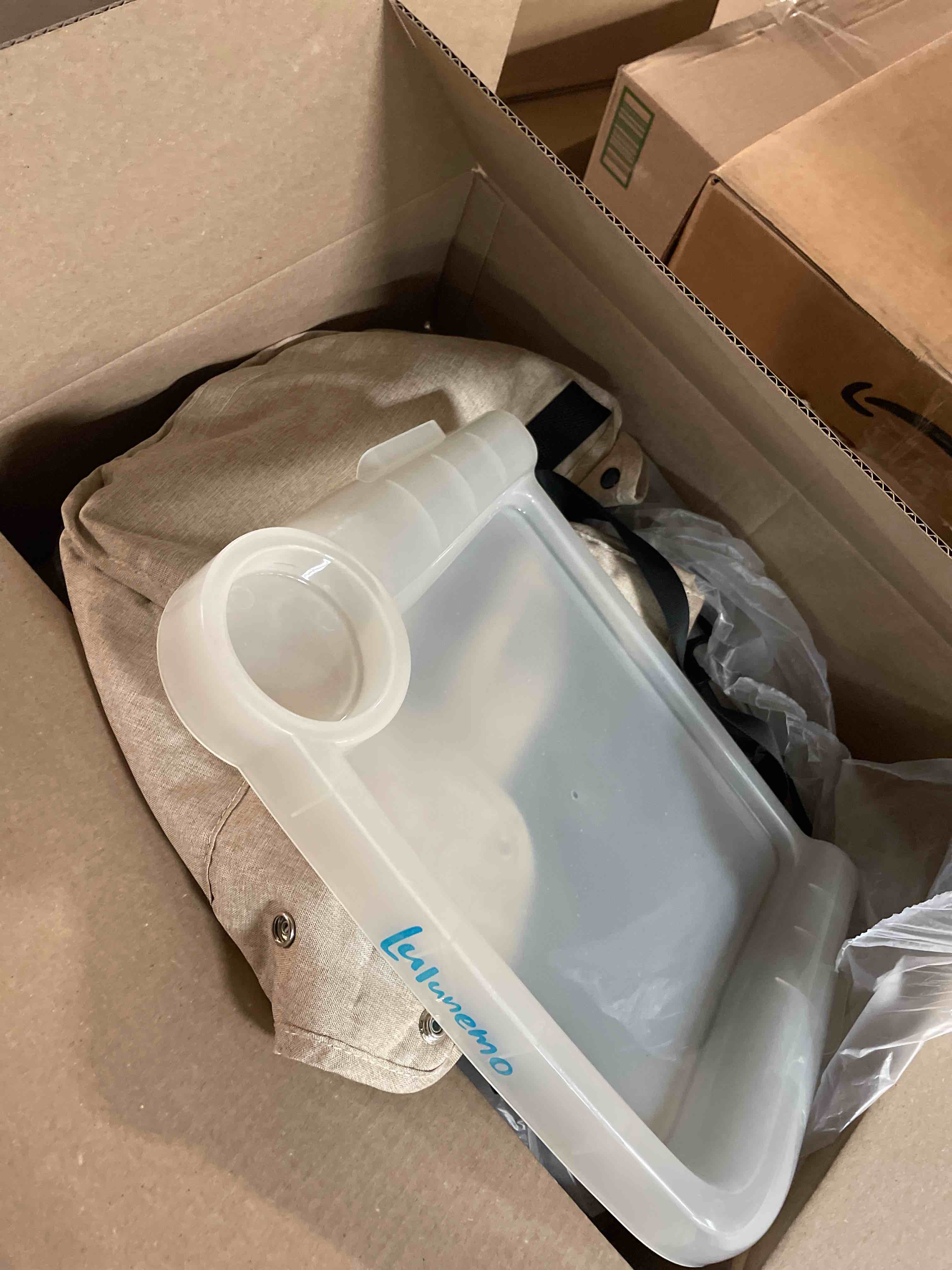 Condition photo showing Good Condition for (similar)Fast Table Chair - Cream + Fast Dining Tray - Portable Baby High Chair - for Babies & Toddlers up to 37 lbs - Fits Tables 0.8'' to 3.5'' Thick - Compact & Easy to Use - Travel Bag Included