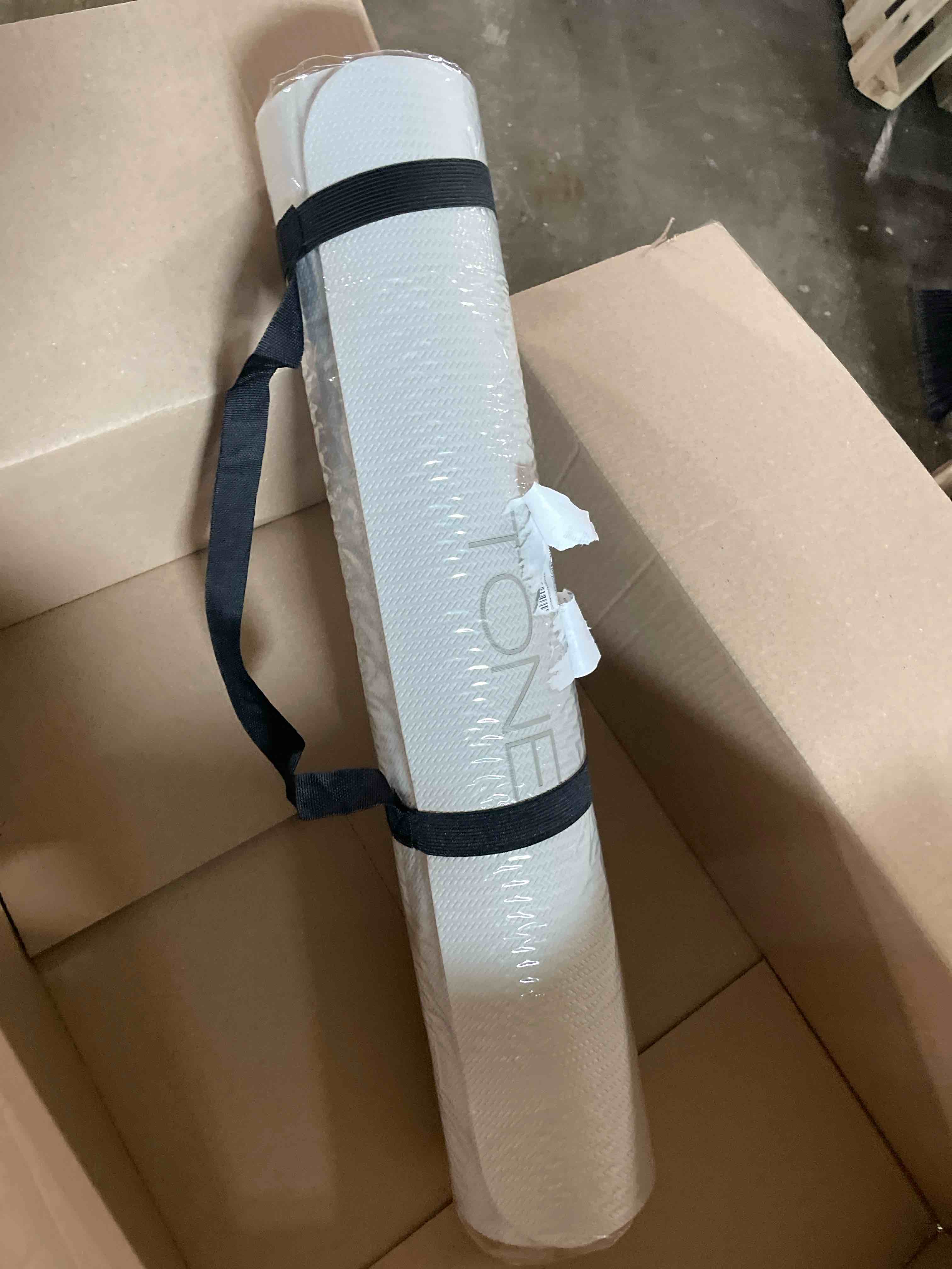 Condition photo showing New/Like New for TONE Fitness Yoga Mat 1/4" Thick Non Slip Exercise & Pilates Mat for Home Workouts with Carrying Strap | Multiple Options