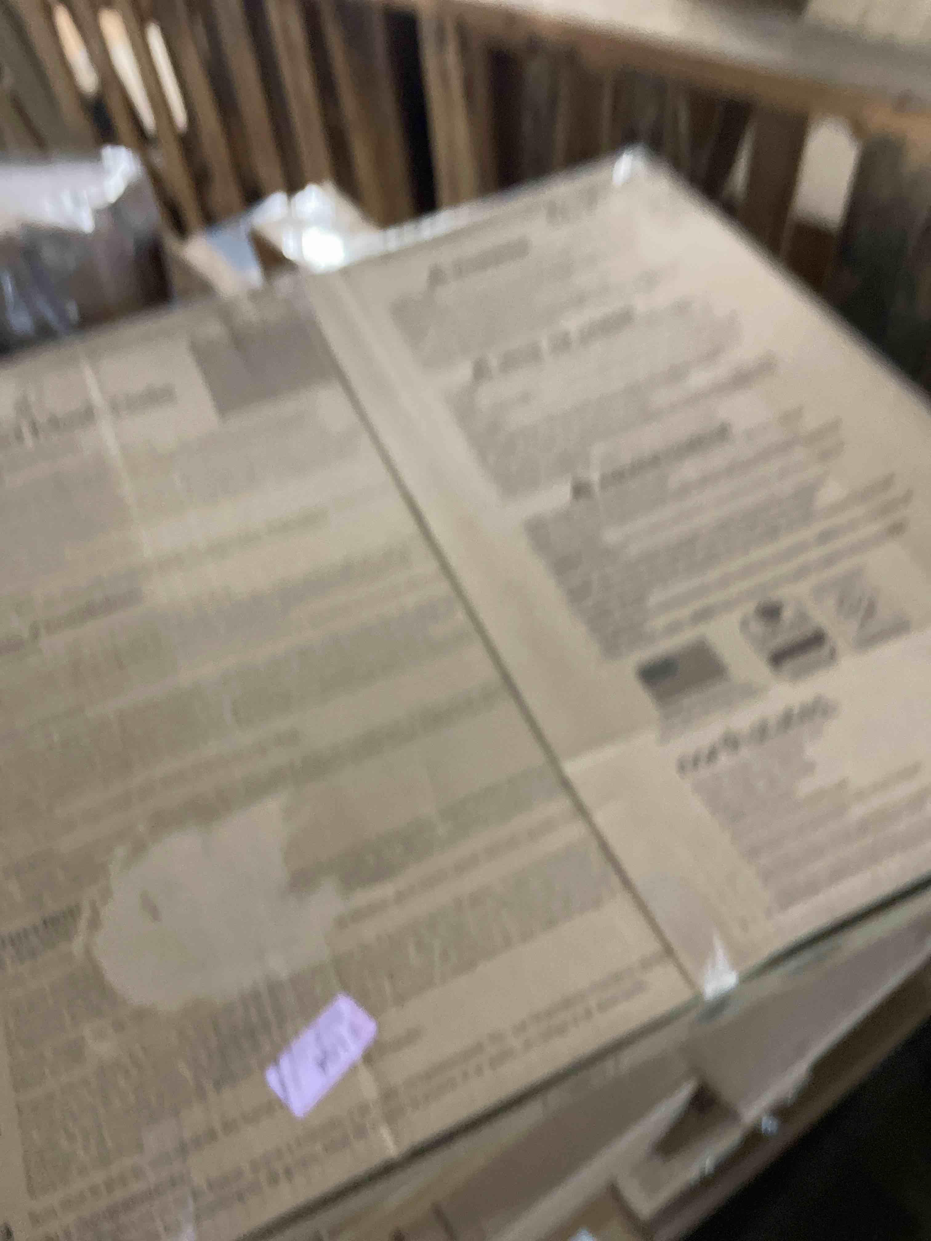 Condition photo showing New/Like New for Toddleroo by North States Diamond Mesh Wooden Baby Gate: 26.5"- 42" Wide. Pressure Mounted Baby Gate for Doorway. (23" Tall, Sustainable Hardwood)
