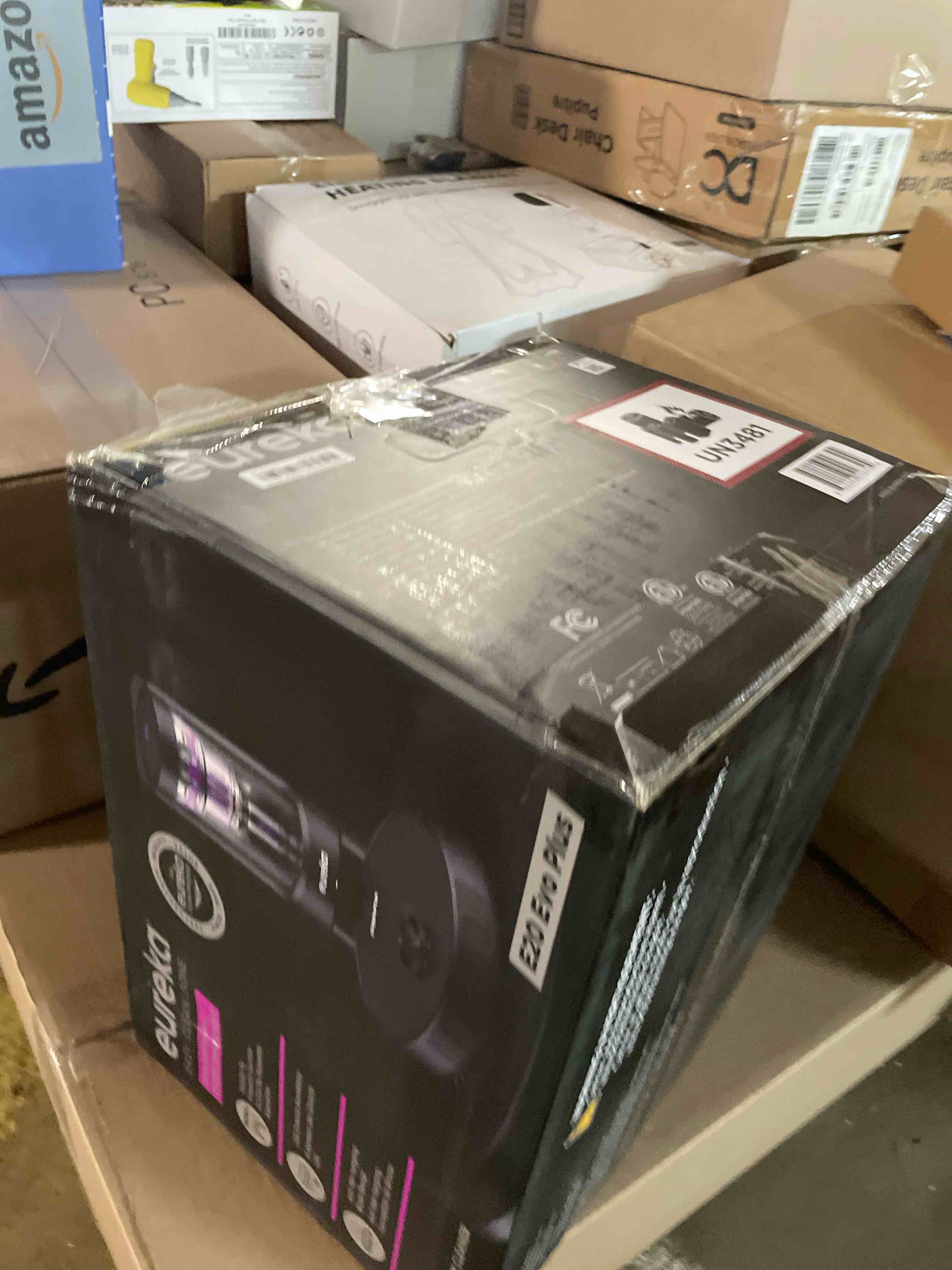 Condition photo showing Good Condition for Eureka E20 Evo Plus Robot Vacuum and Mop Combo, 10,000Pa Suction Robot Vacuum Cleaner Bagless Self-Emptying Station, 45-Day Capacity Anti-Hair-Tangling Side Brush Mop Lifting App Control LiDAR Nav