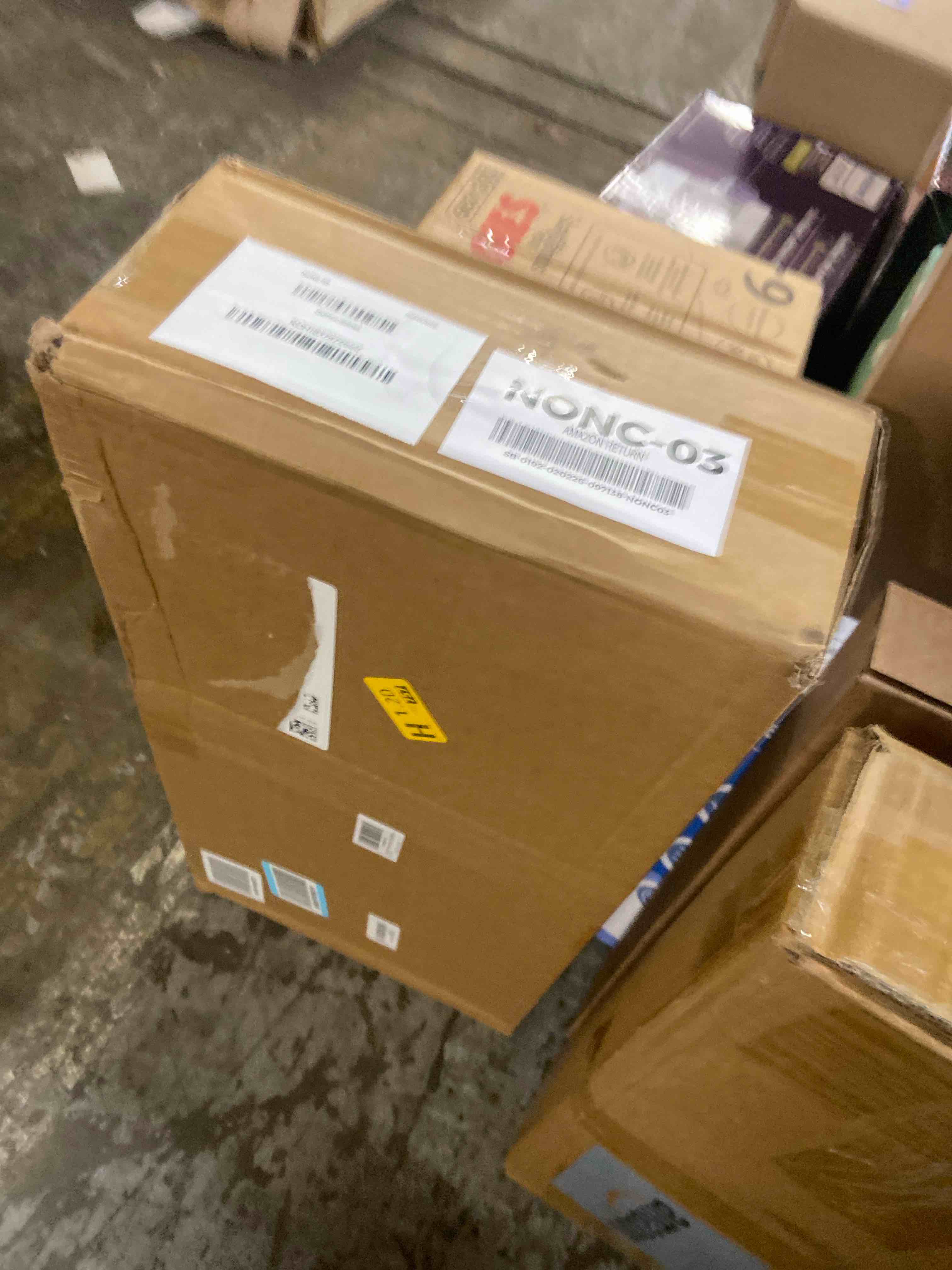 Condition photo showing New/Like New for 12x12x10in Seagrass Storage Baskets Set of 4, Large Wicker Storage Basket, Decorative Seagrass Shelf Basket, Pantry Baskets Organization,Folding Storage Cube Bins Seagrass?4 PACK?