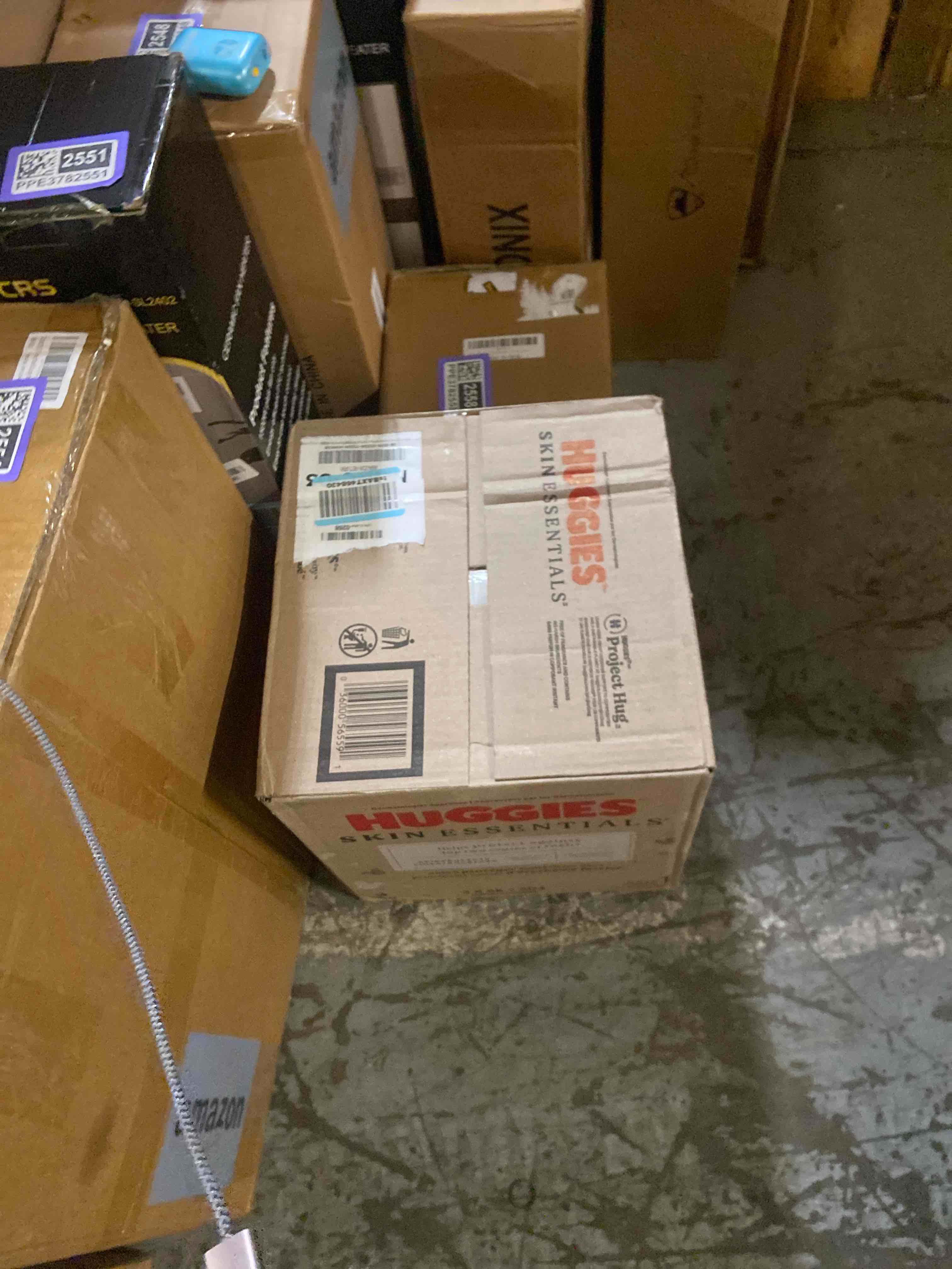 Condition photo showing New/Like New for Huggies Skin Essentials Disposable Diapers - Econ+ Pack - Size 1 - 204ct