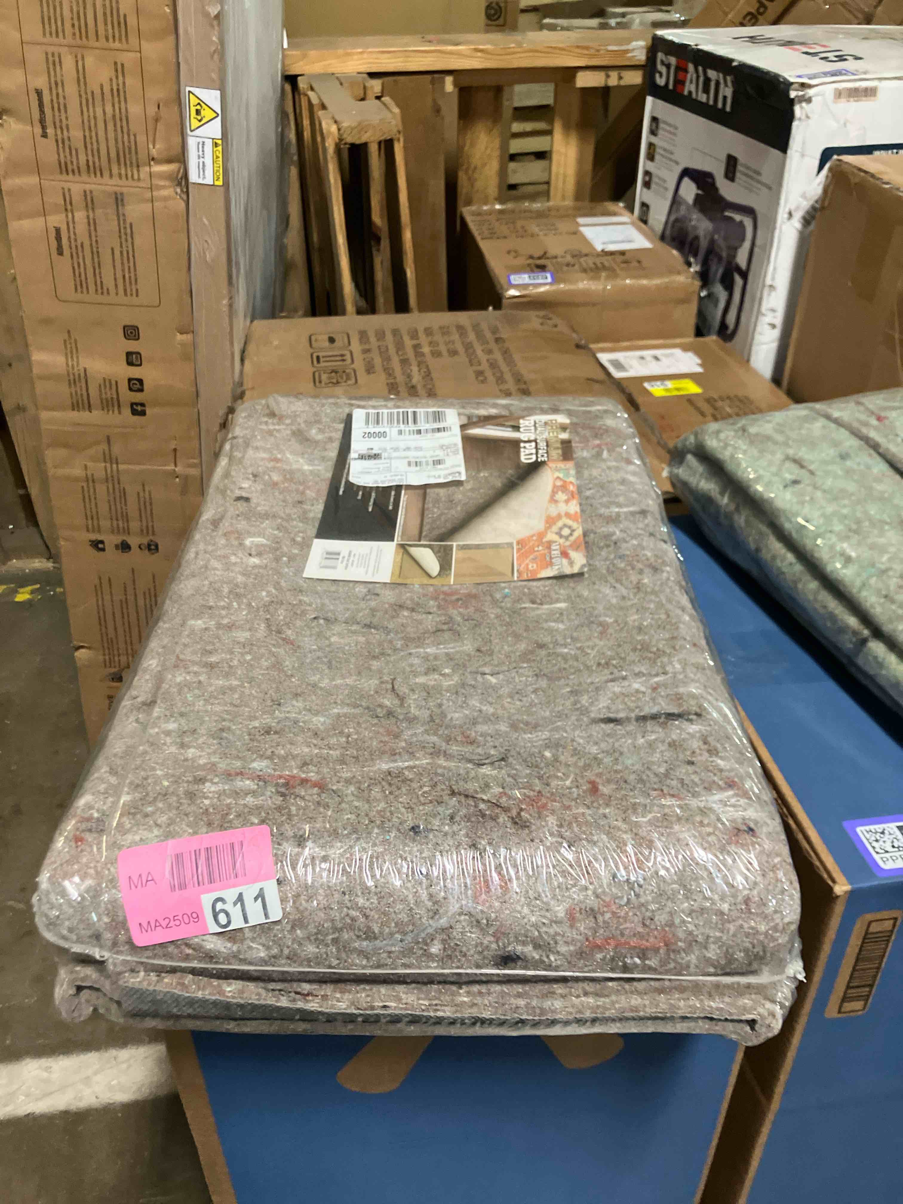 Condition photo showing New/Like New for bagail felt and natural rubber backing rug pads 1/4” thick, 5 x 7 ft non slip carpet gripper keep rugs in place, under area rug protective cushioned pads, carpet runners, hardwood floors protection 5' x 7' (rectangular) 1/4" thick