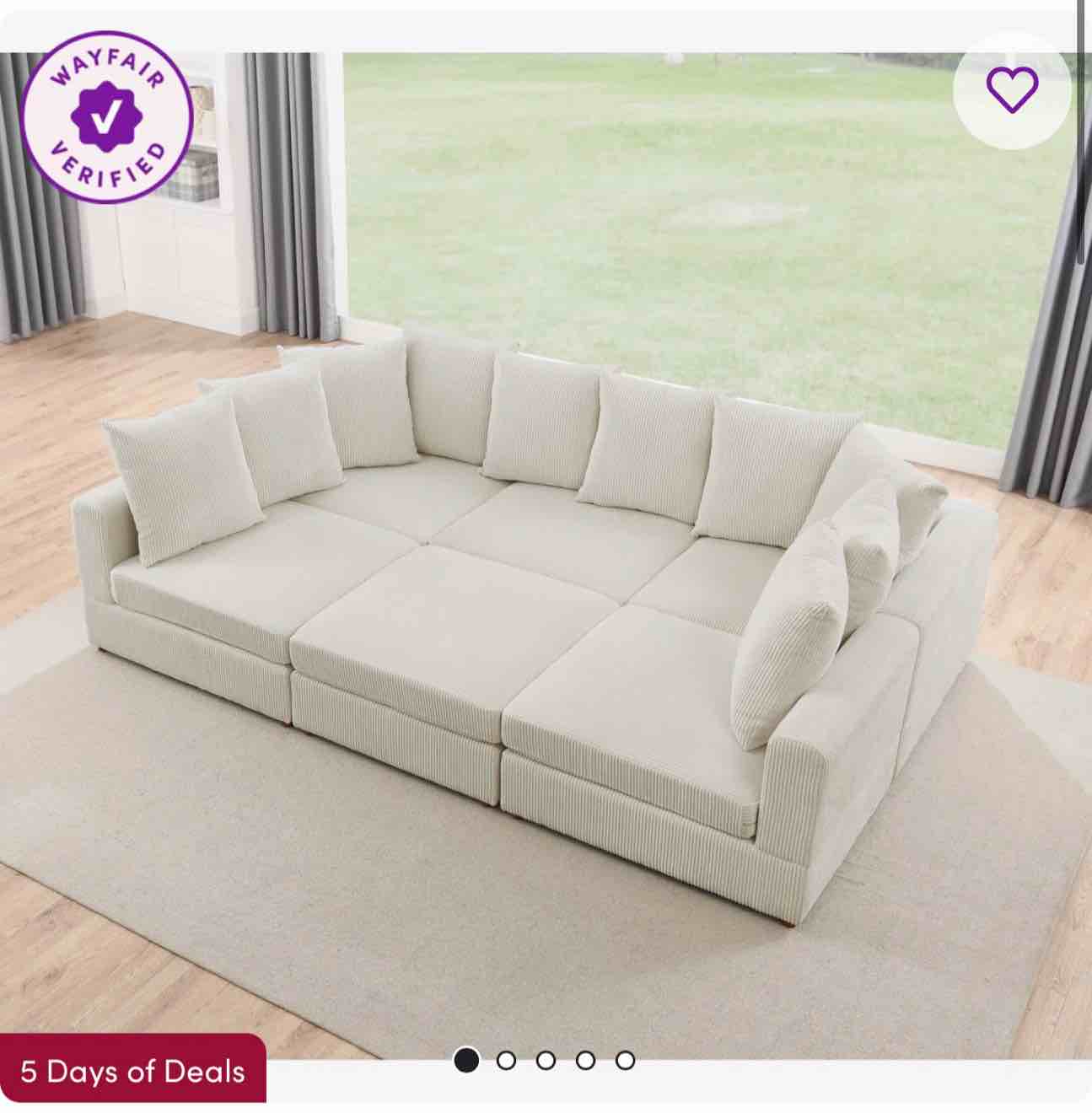 Belandina 6-Piece Modular Sofa