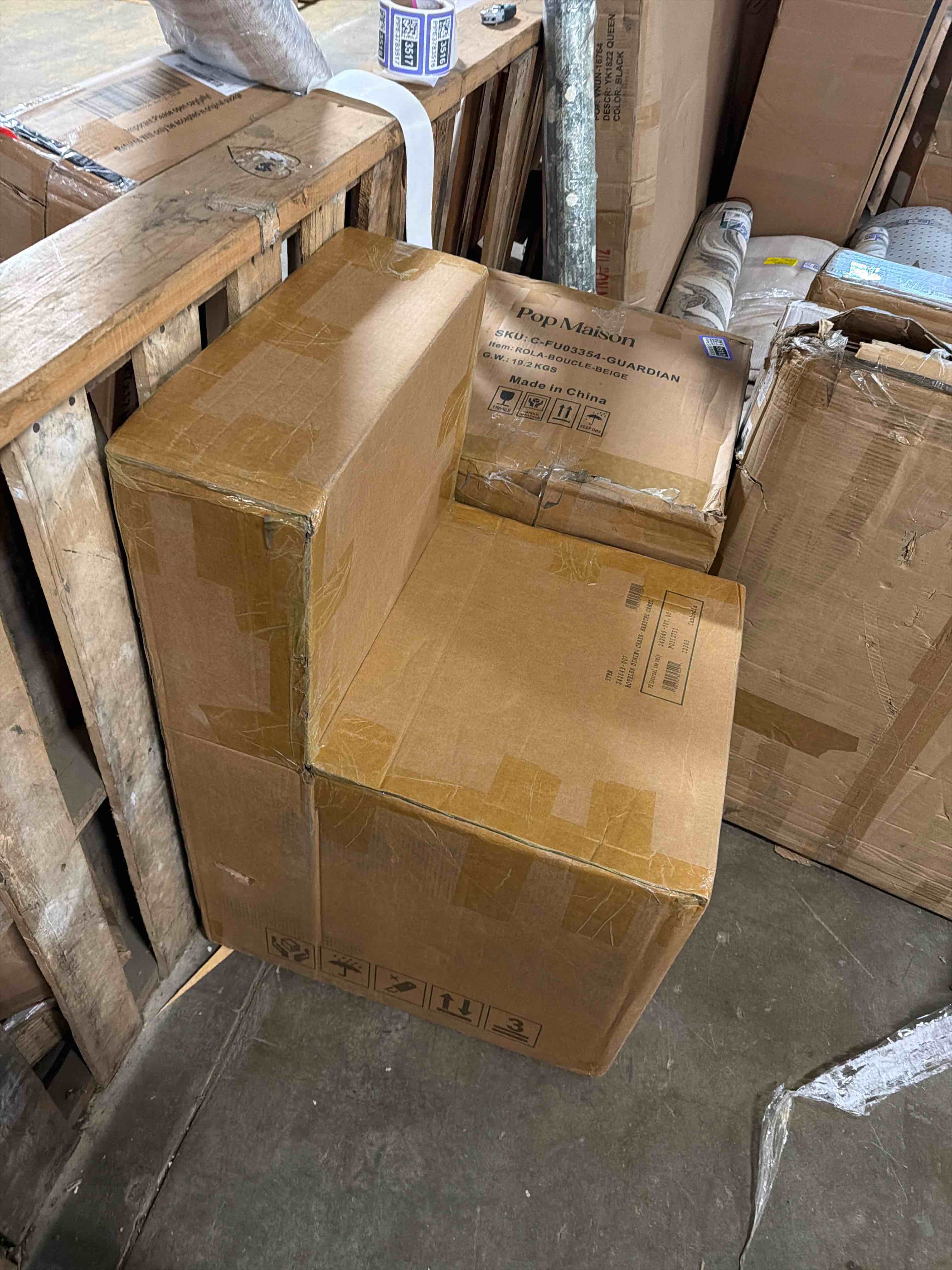 Condition photo showing New/Like New for rothler dining chair-maestro camel