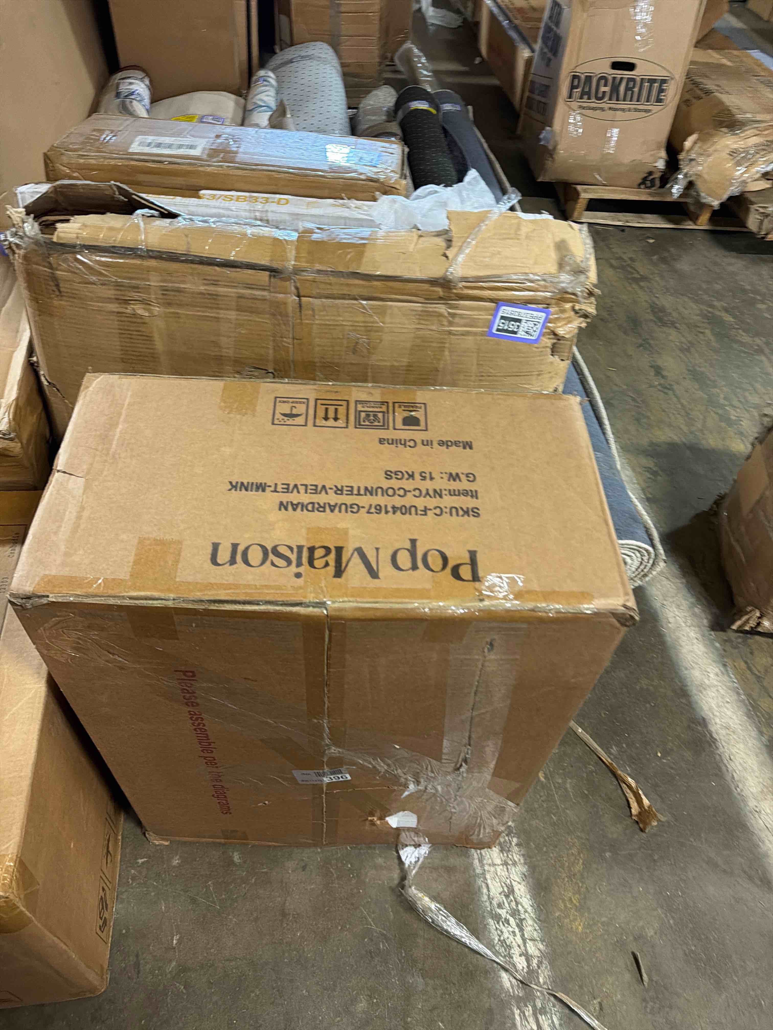 Condition photo showing As Is for modern barrel dining chairs set of 2, upholstered pu leather dining room chairs with armrest, comfy accent chairs with metal frame for kitchen living room, black