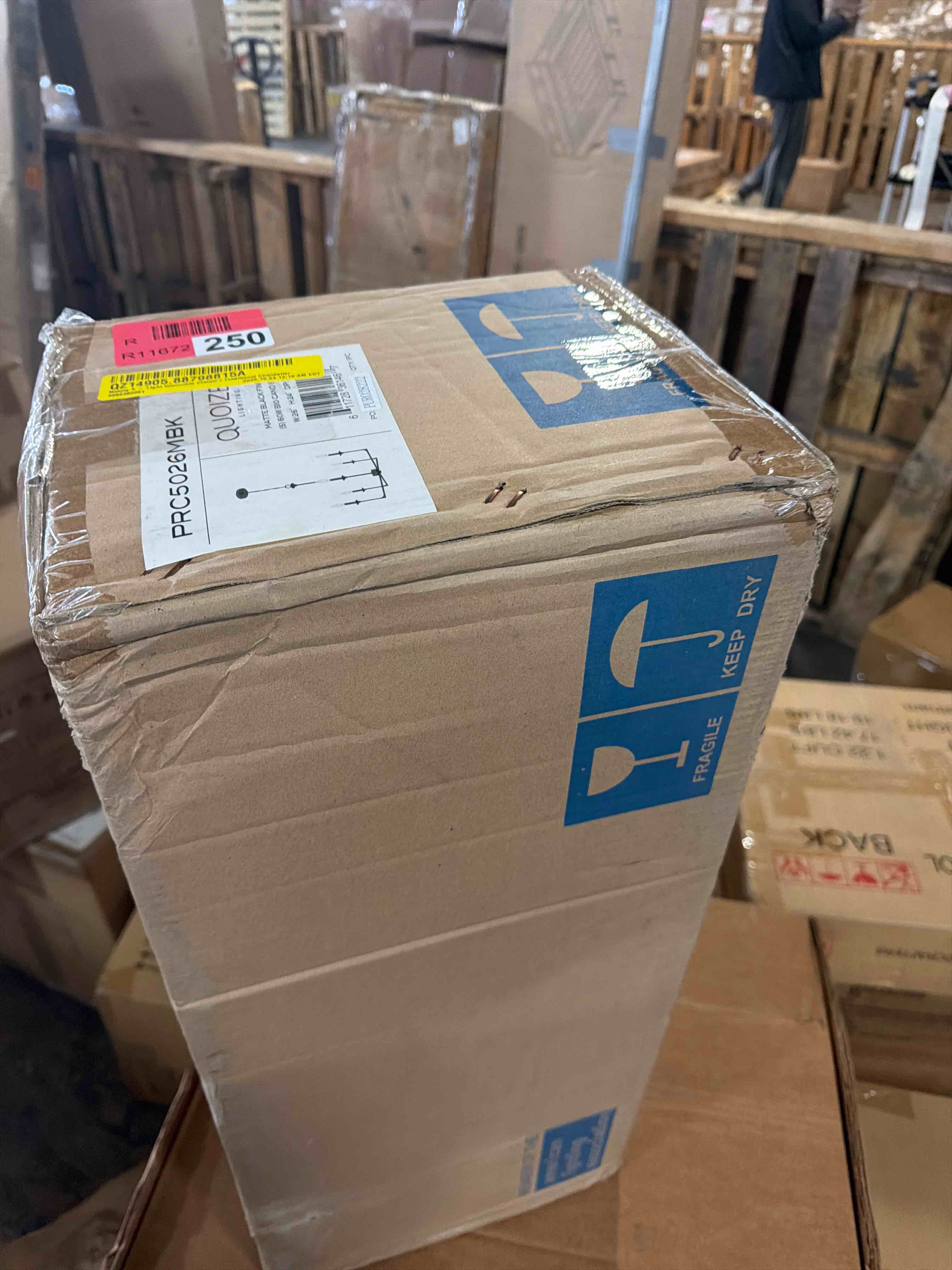 Condition photo showing New/Like New for nahjay 5 light dimmable classic / traditional chandelier  