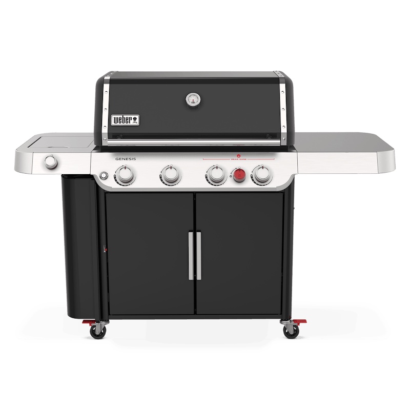 Condition photo showing New/Like New for genesis e-435 gas grill (liquid propane) (new in box)