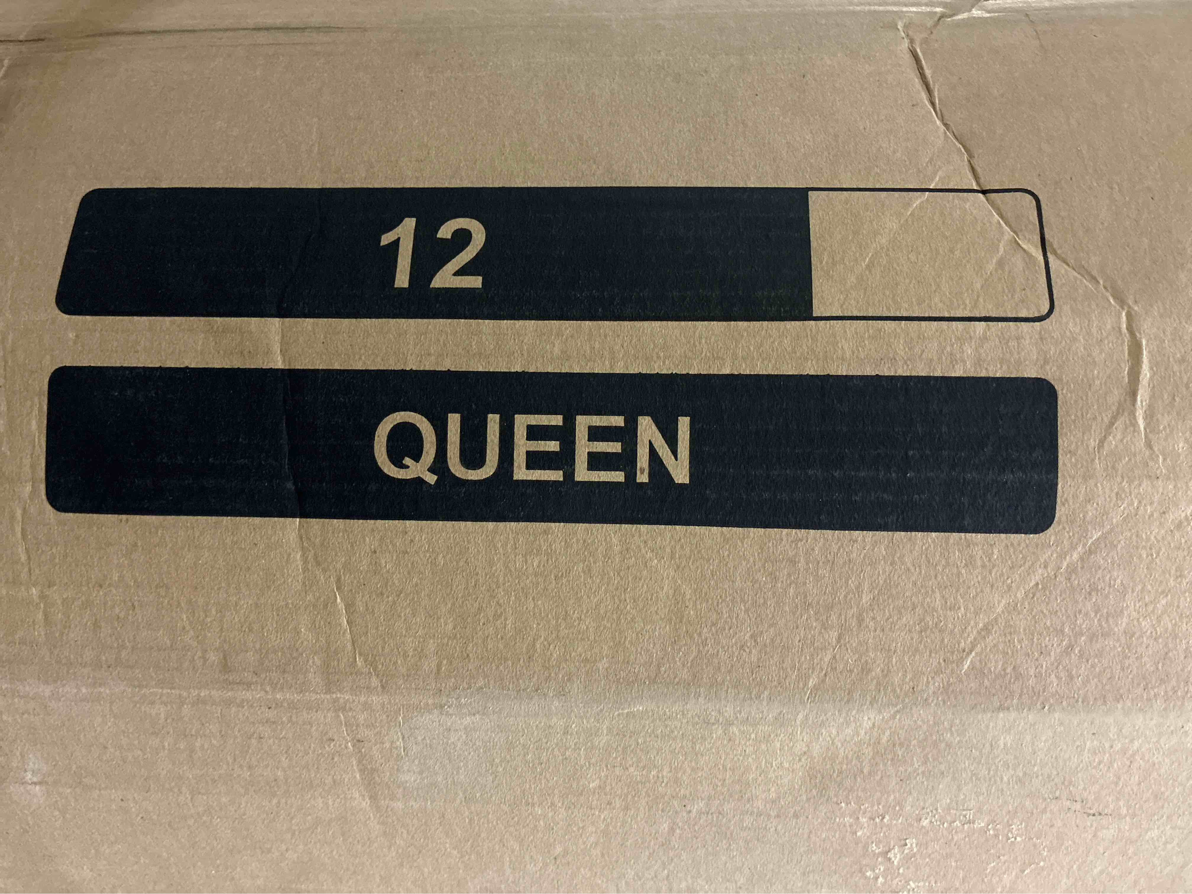 Condition photo showing New/Like New for life balance queen hybrid mattress 12 inch, made in usa, medium, copper gel memory foam? hypoallergenic & odorless, motion isolation & pressure relief, mattress in a box