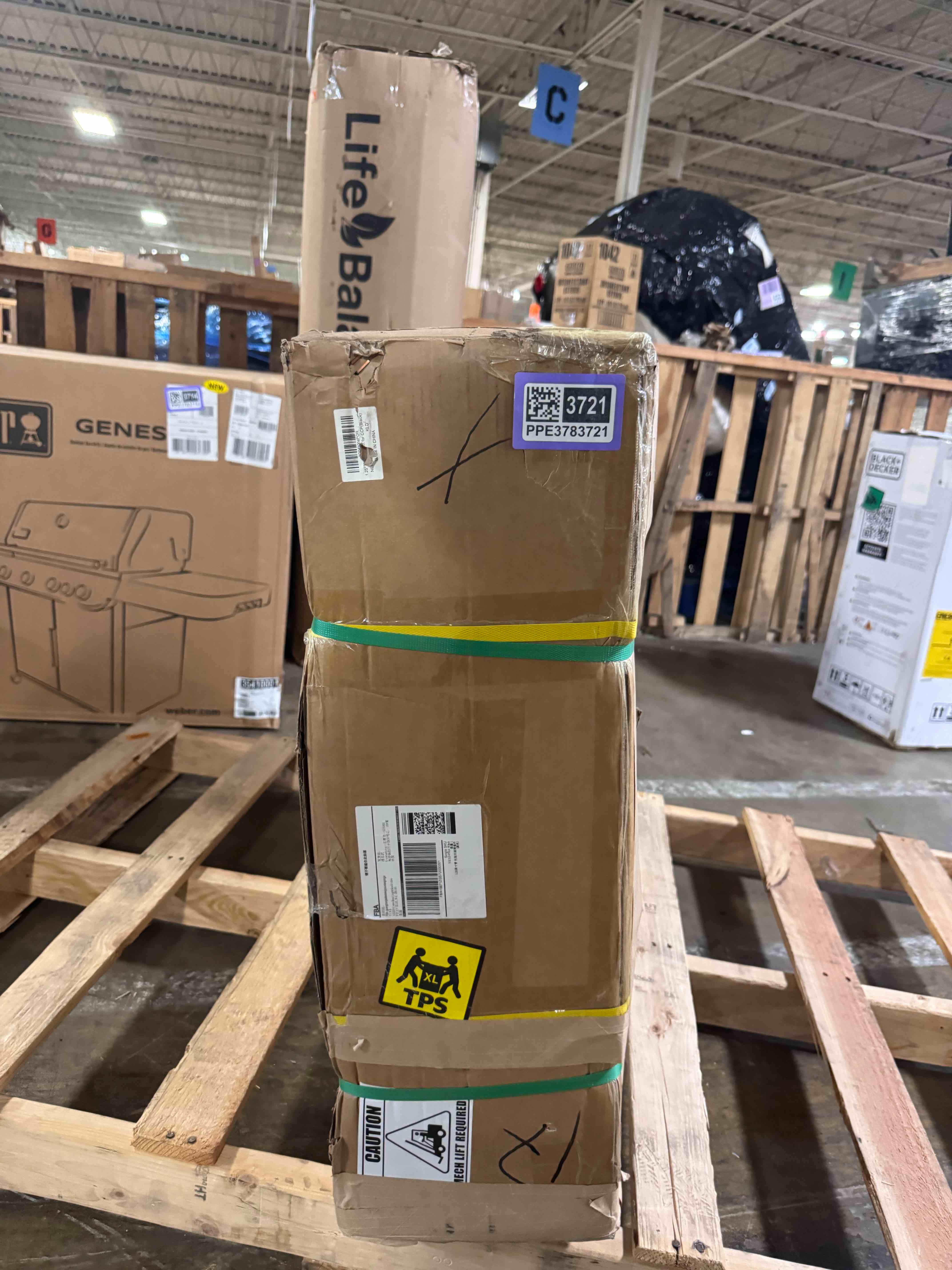 Condition photo showing New/Like New for golf cart rear seat kit, back flip seat for pioneer 1000 (new in box) 44.8” x 30.5” x 9.85”