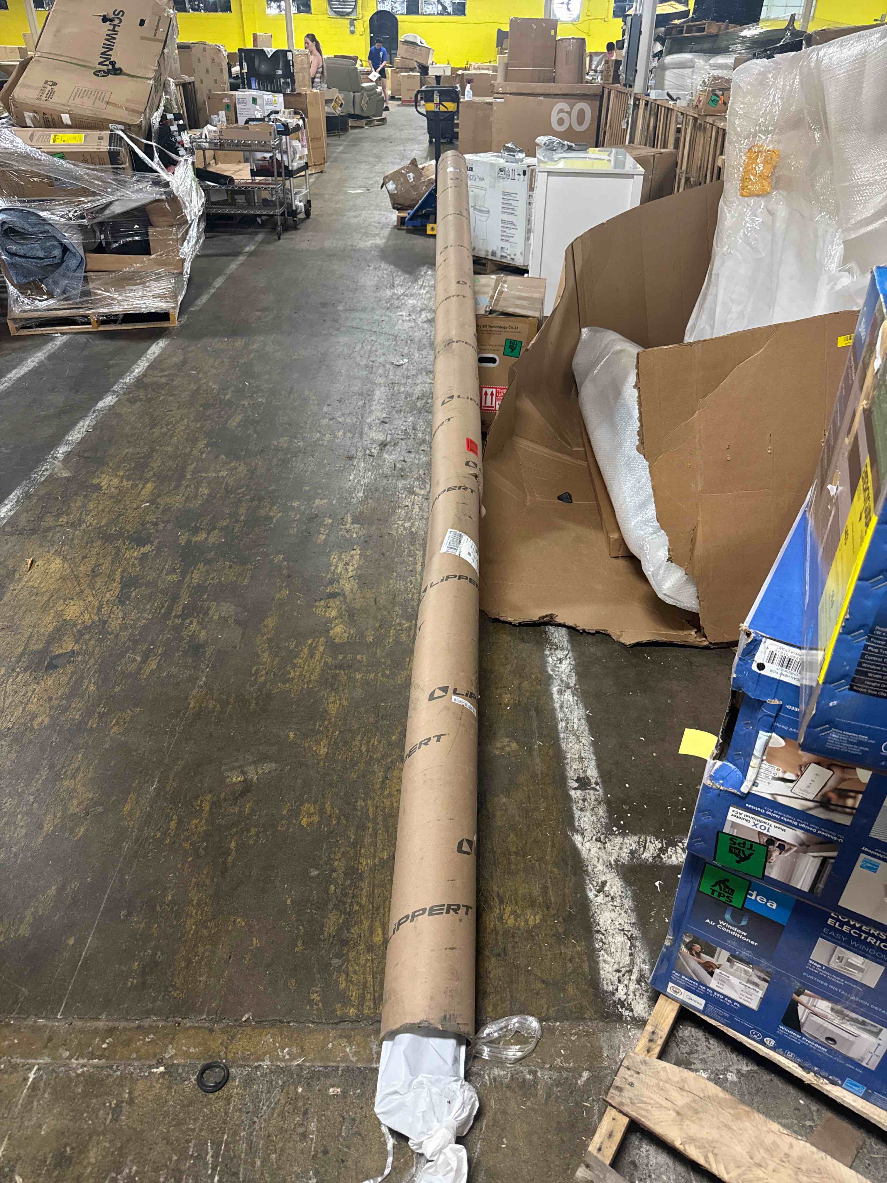 Condition photo showing New/Like New for solera black slide topper awning - 11'6" (11'1" fabric) (new in box)