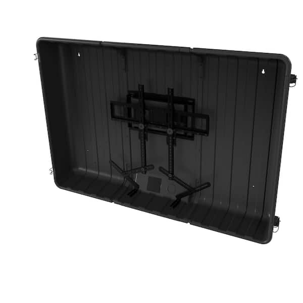 Condition photo showing New/Like New for entertainment series 65 in. outdoor tv enclosure (new in box) 58.25 x 34.5 x 4