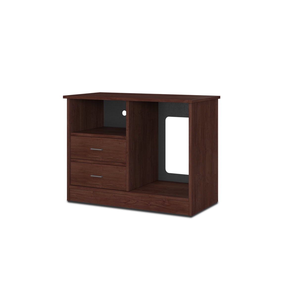 Microfridge and Microwave Credenza 2 Drawer 36 H X 48 W X 24 D