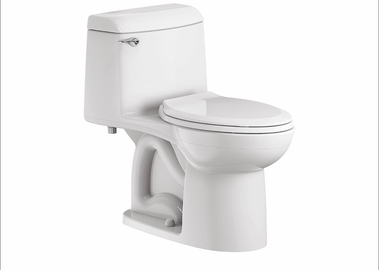 american standard 2034314.020 champion 4 one-piece toilet with toilet seat, elongated front, chair height, white, 1.6 gpf, (tank and lid only) 2 pieces